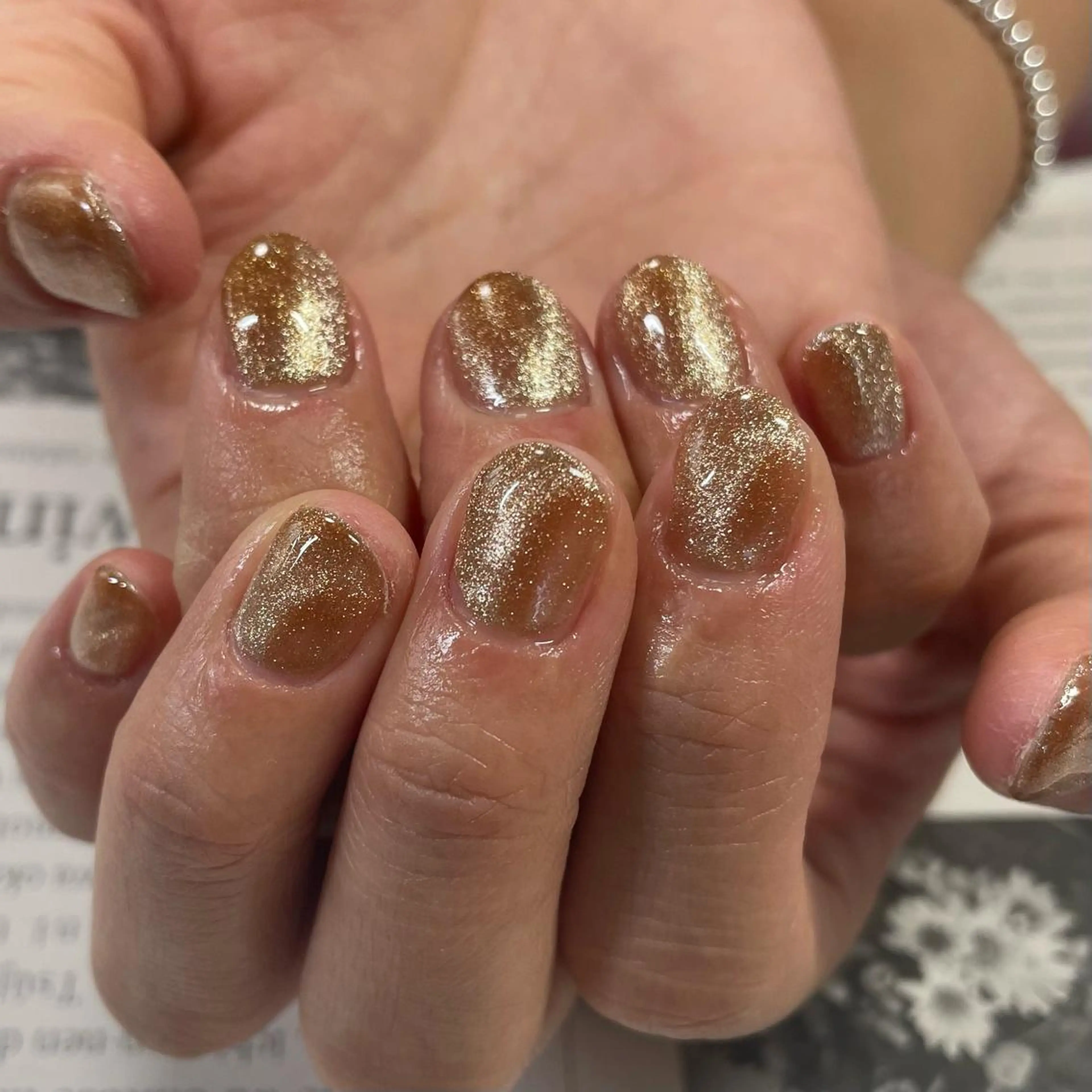 ネイル マグネットネイル 奥園 良恵のネイルデザイン