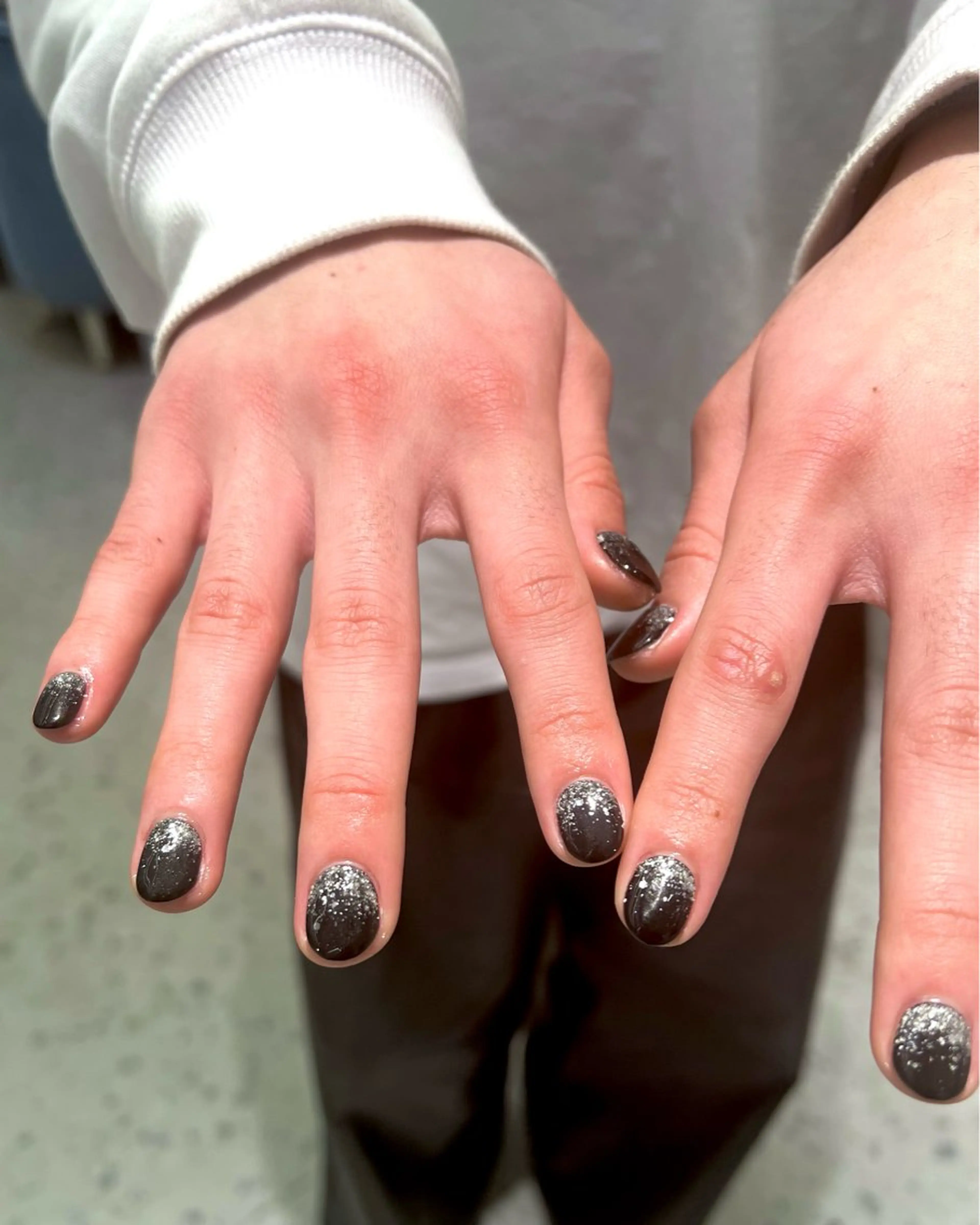 ネイル メンズネイル ハンドネイル 🧁🥕 asukaのネイルデザイン