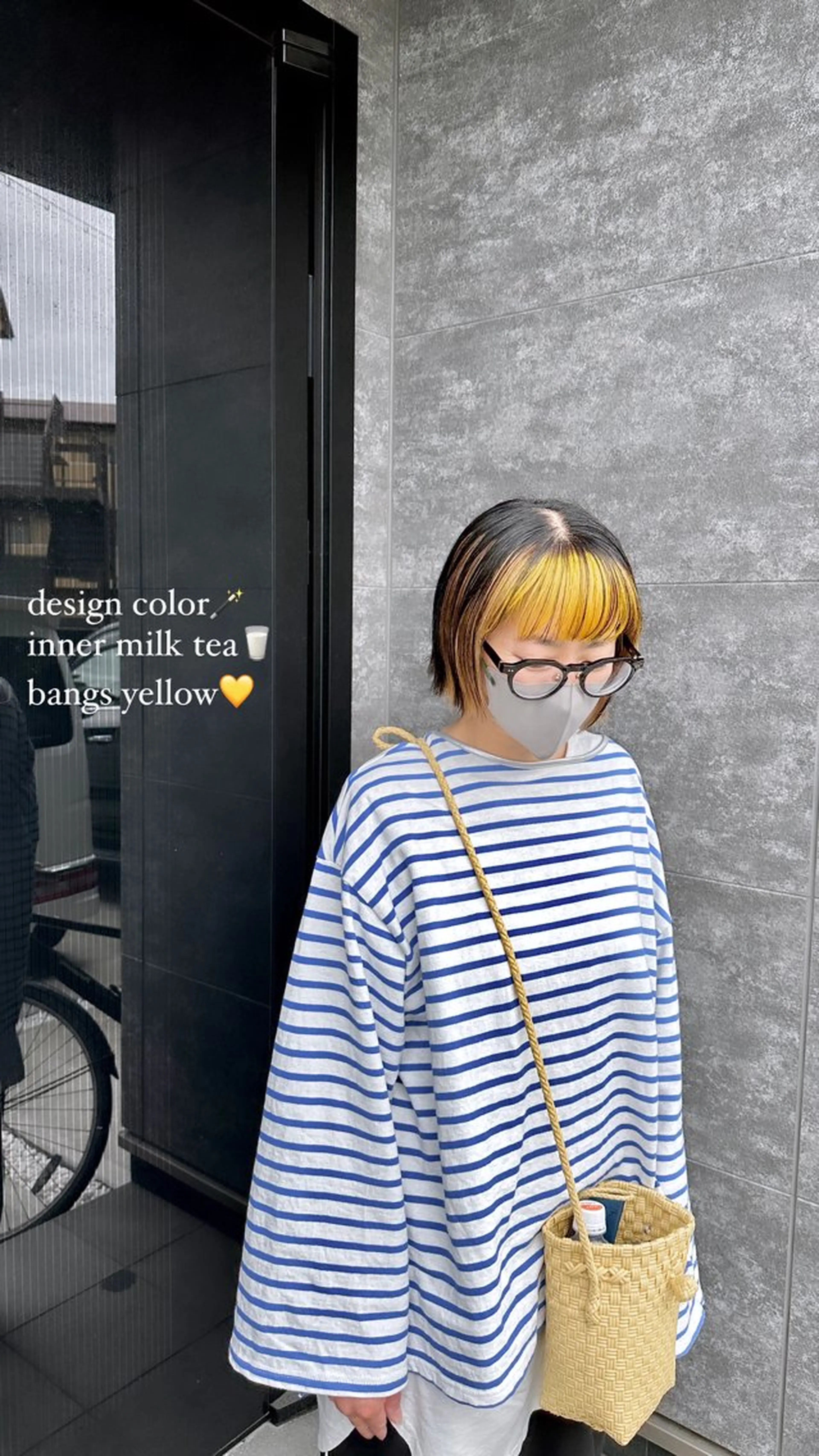 ミディアム ヘアカラー Designer EGGのヘアスタイル
