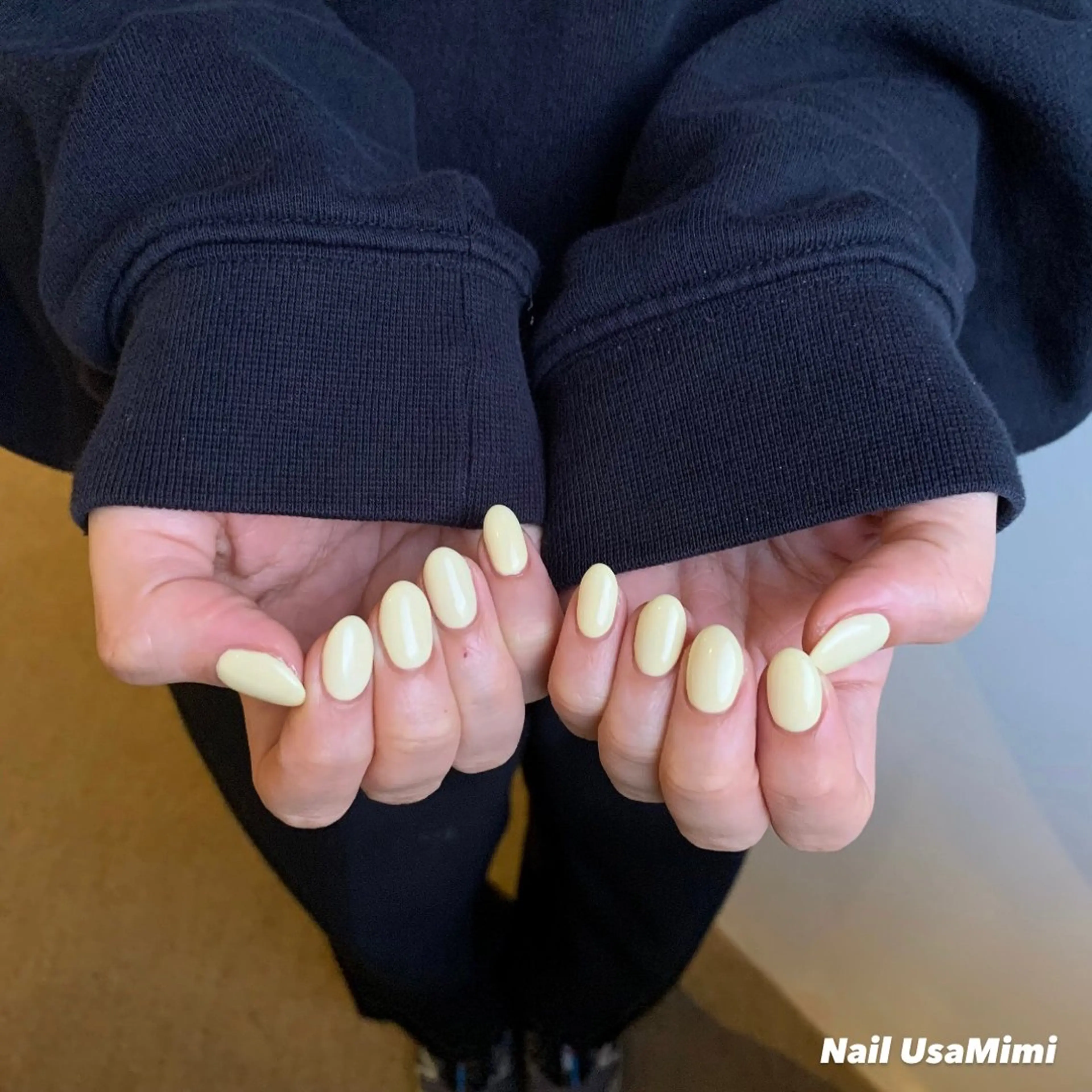 ネイル ジェルネイル マグネットネイル 持ち込み ワンカラーネイル パラジェル 本町ネイルNail UsaMimiのネイルデザイン