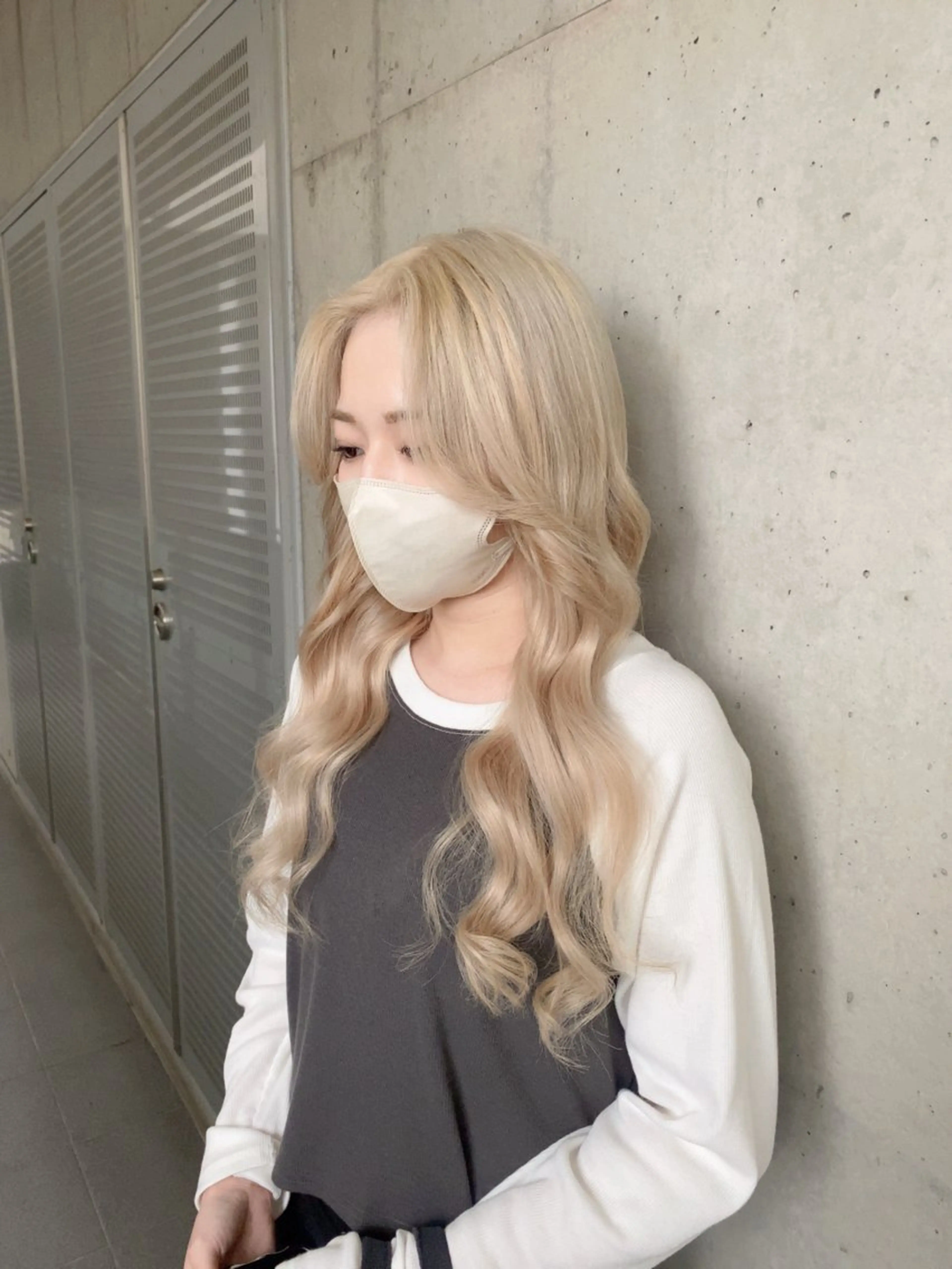 ロング ガルボヘアー心斎橋所属・プルエクステカラー専 門店ガルボヘアーのヘアスタイル