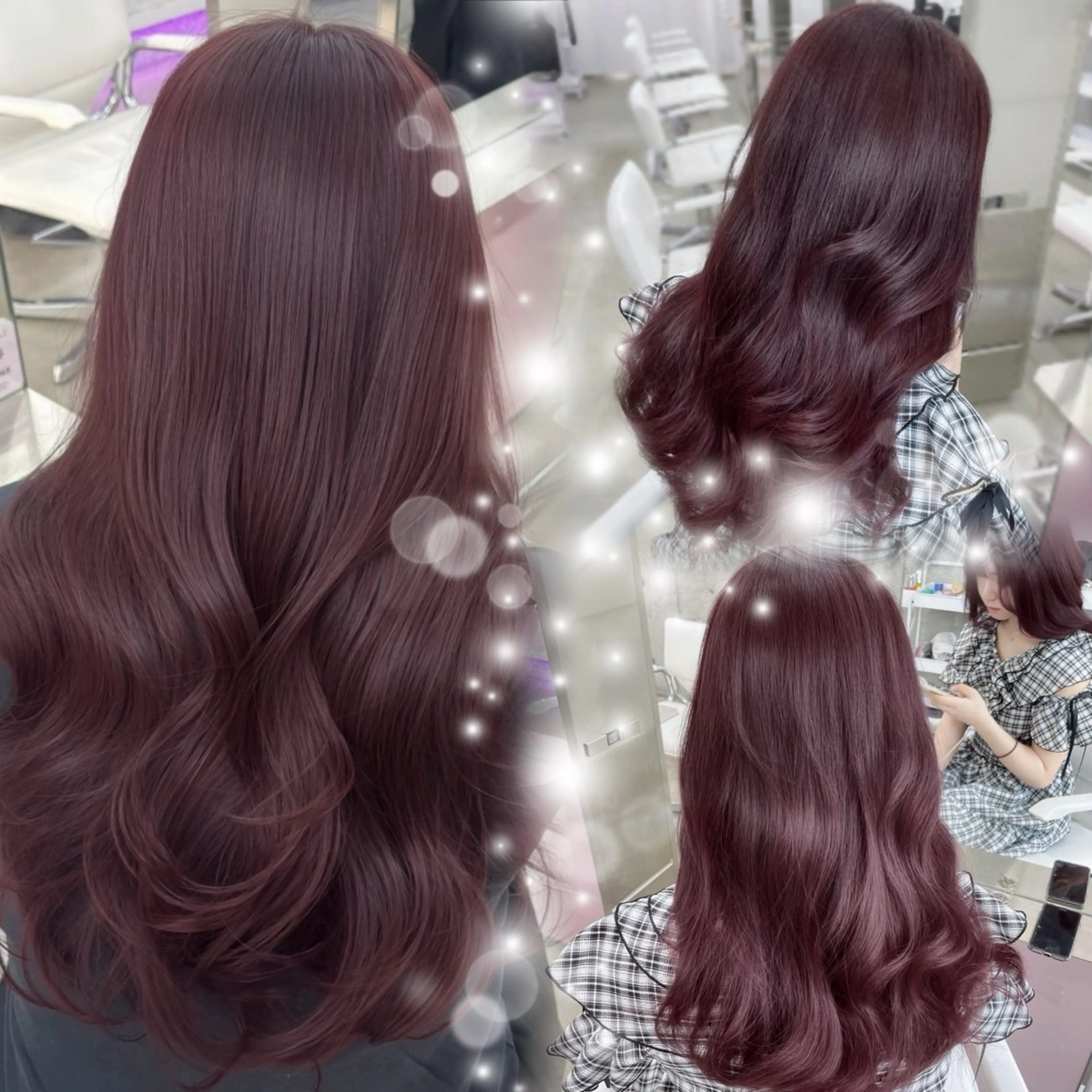 ロング カット ヘアカラー トリートメント NI所属・𝑨𝑴𝑰 🎀 ガーリーヘア🤍のヘアスタイル