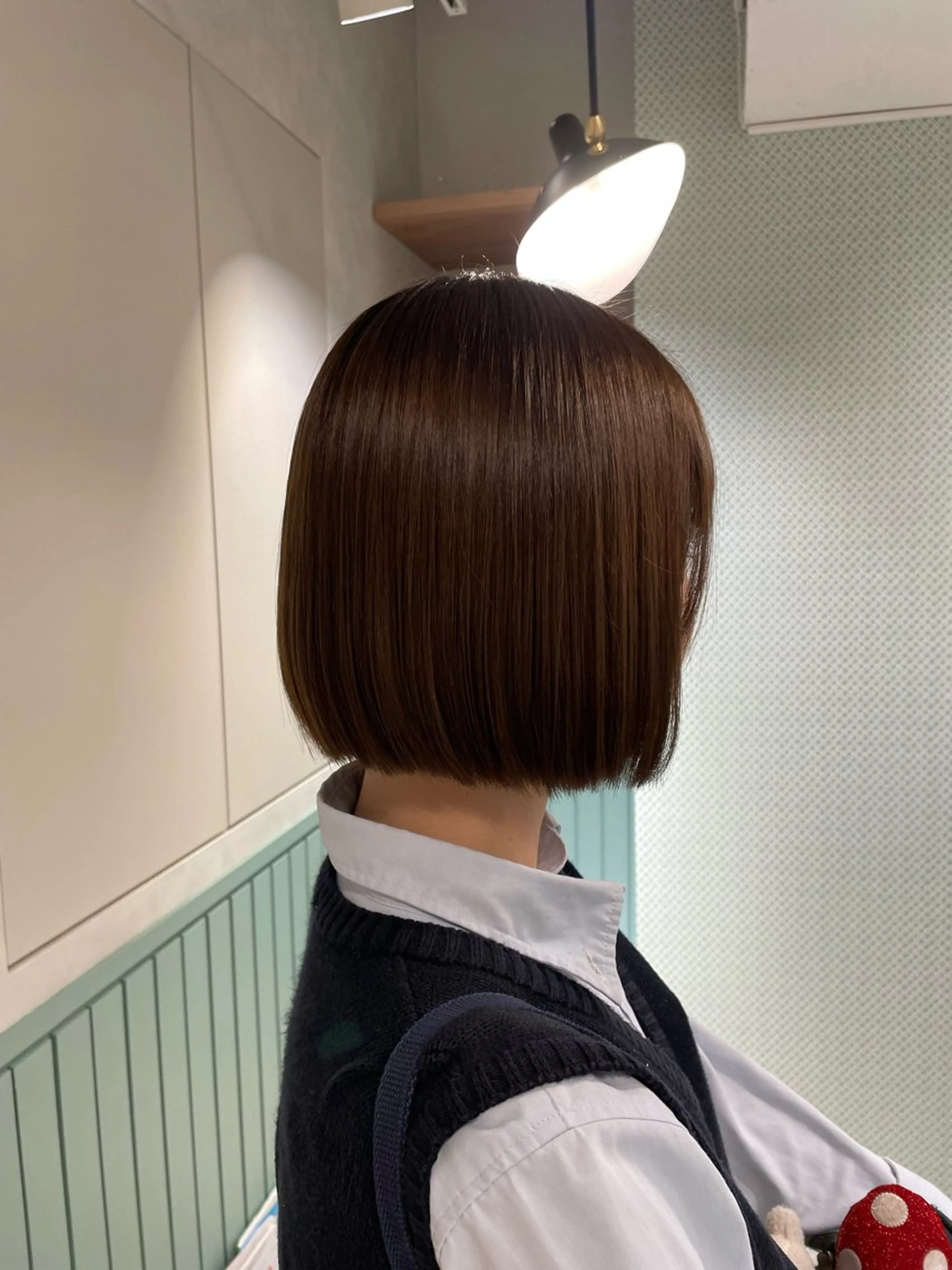 ショート ボブ 永沼 美月のヘアスタイル