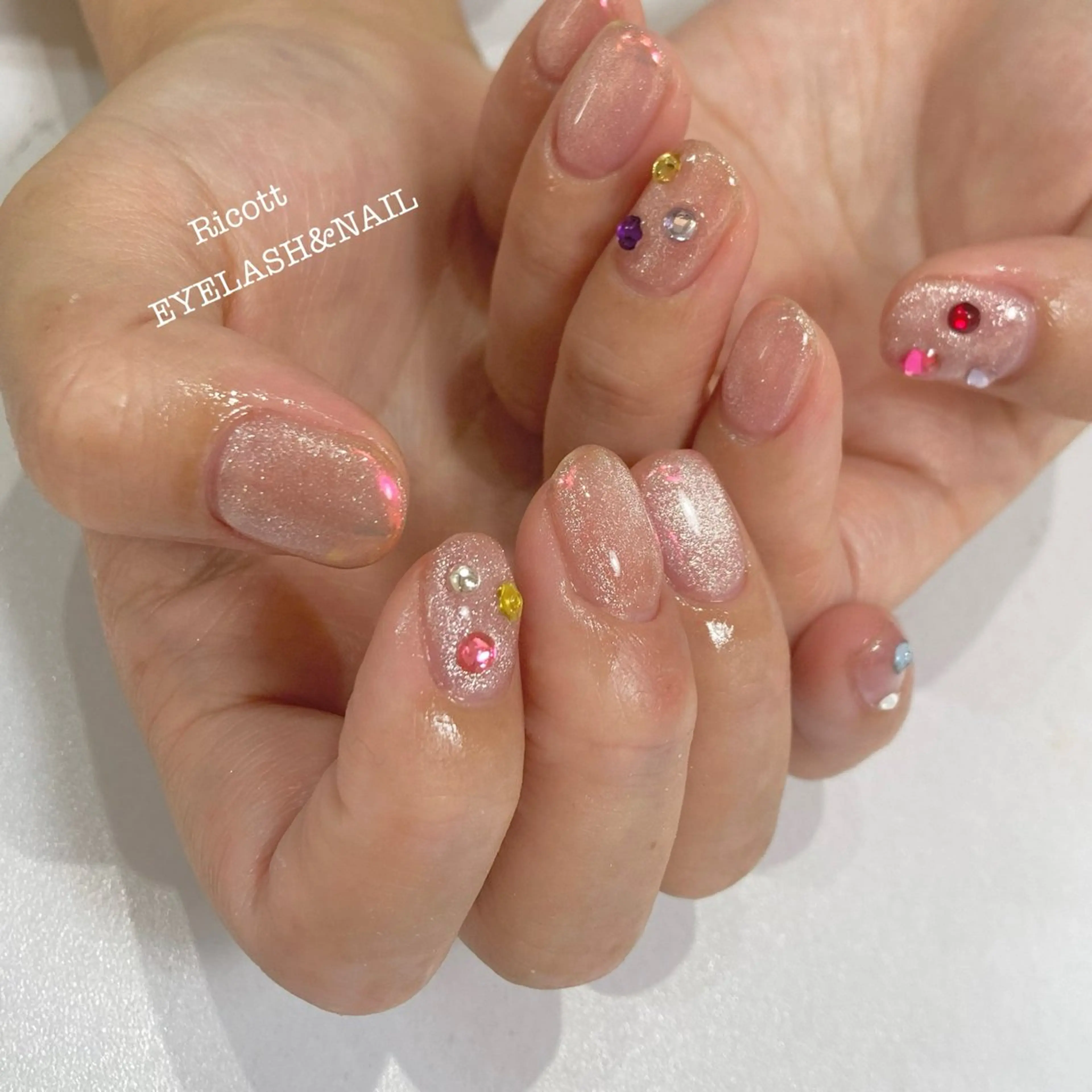 ネイル ハンドネイル RicottEYELASH&NAIL所属・下城 葵のネイルデザイン