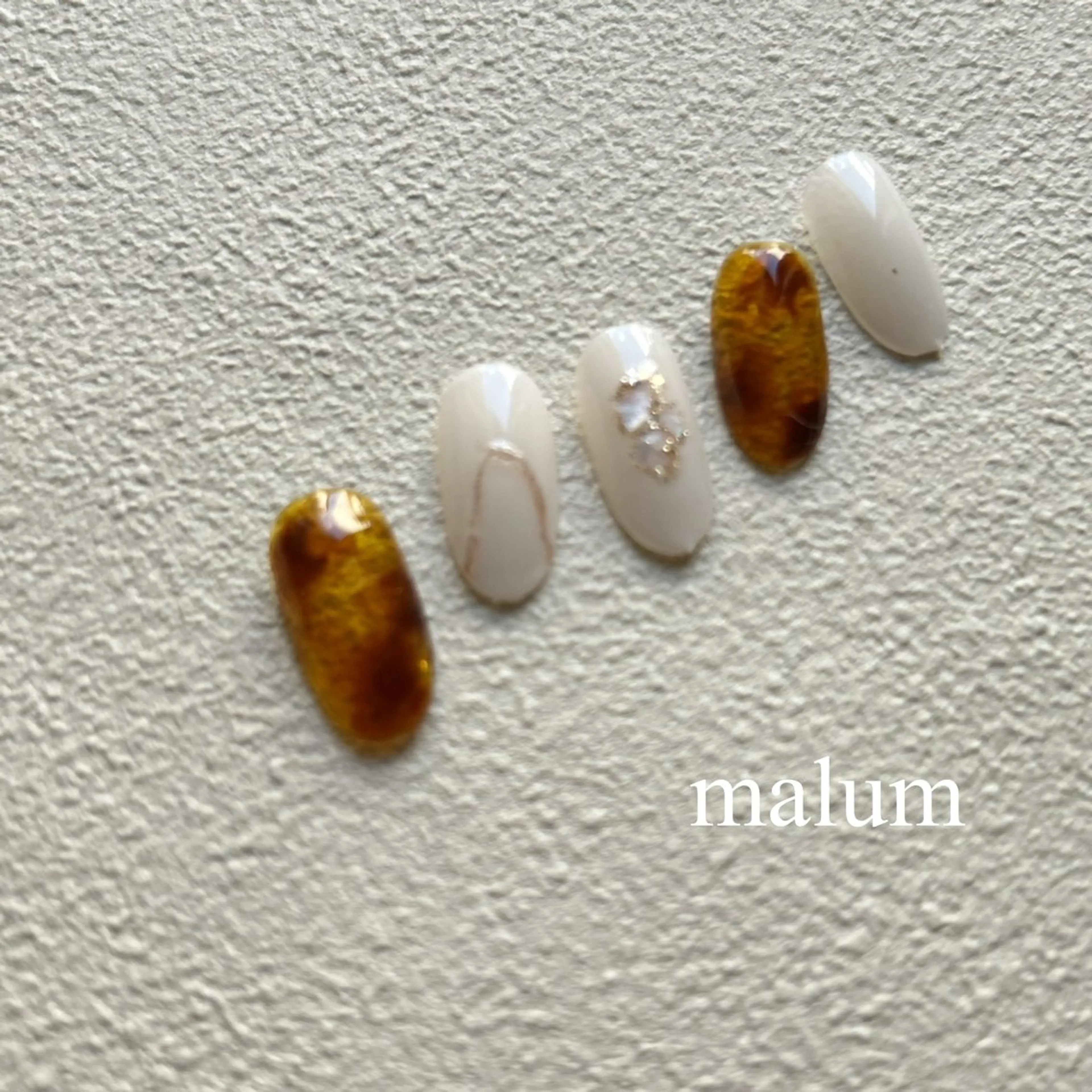 ネイル ハンドネイル malum nailのネイルデザイン