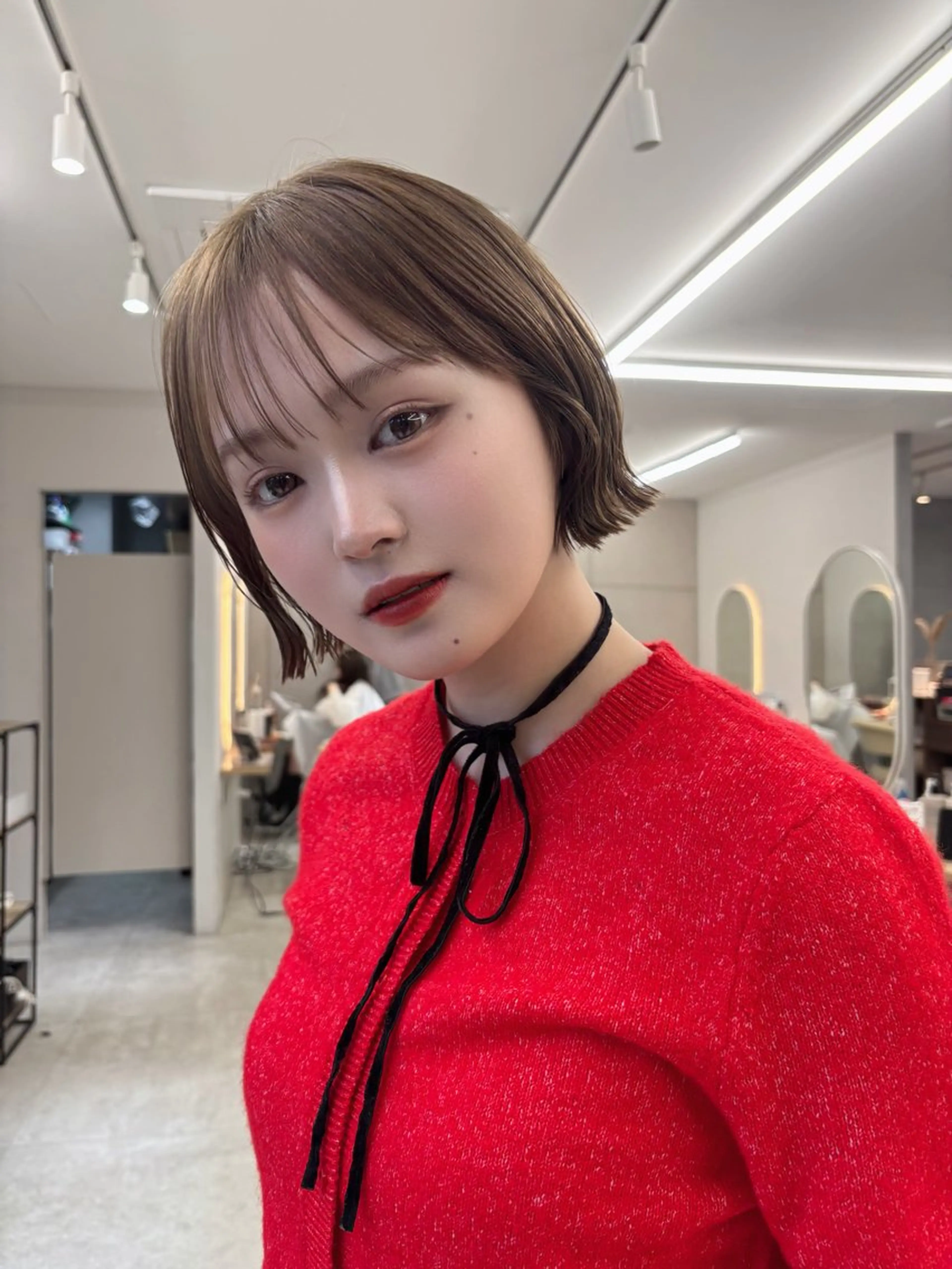 ショート sand 池袋所属・sand🎀 似合わせカット♡桃花のヘアスタイル