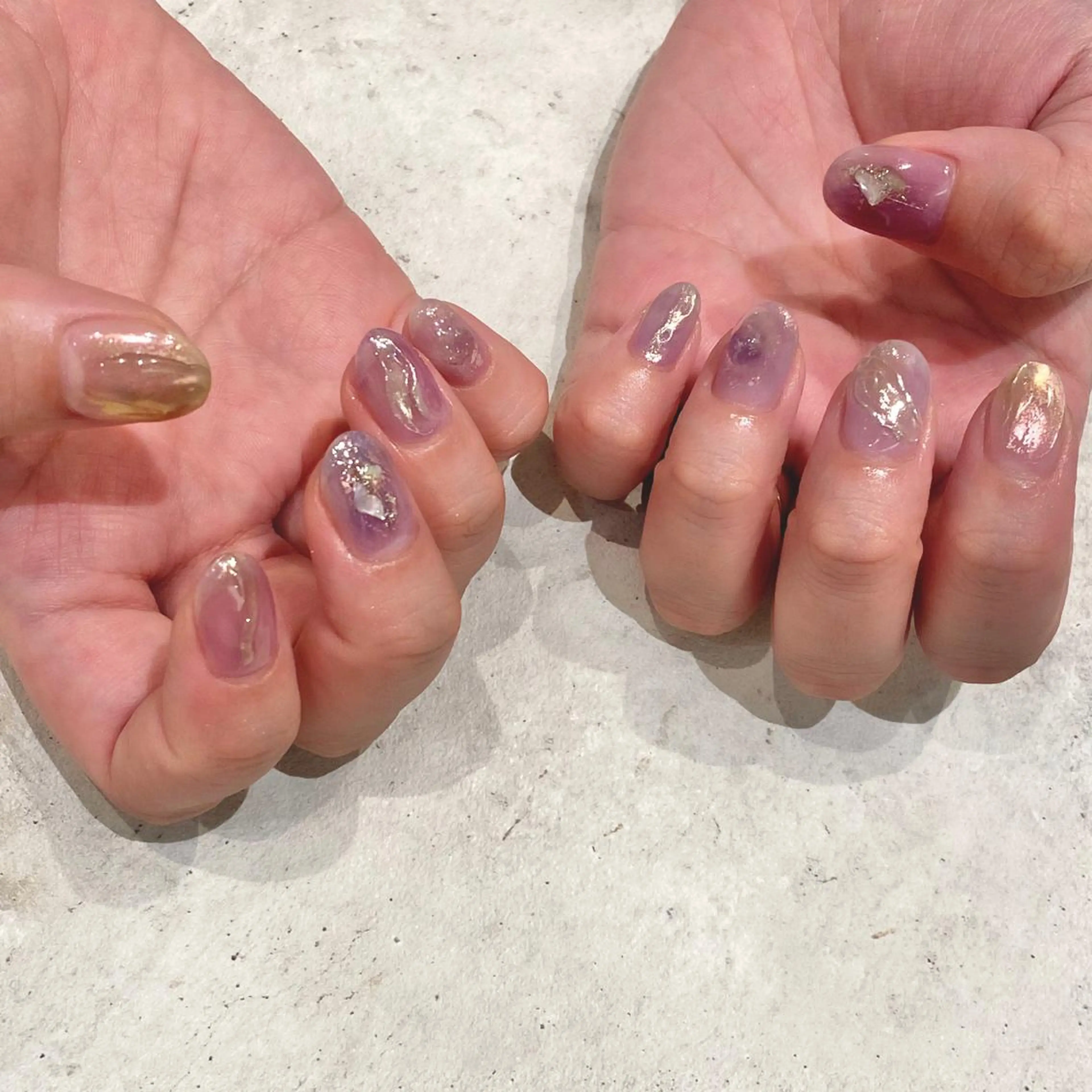 ネイル ハンドネイル Yuriko Omi パラジェル/渋谷のネイルデザイン