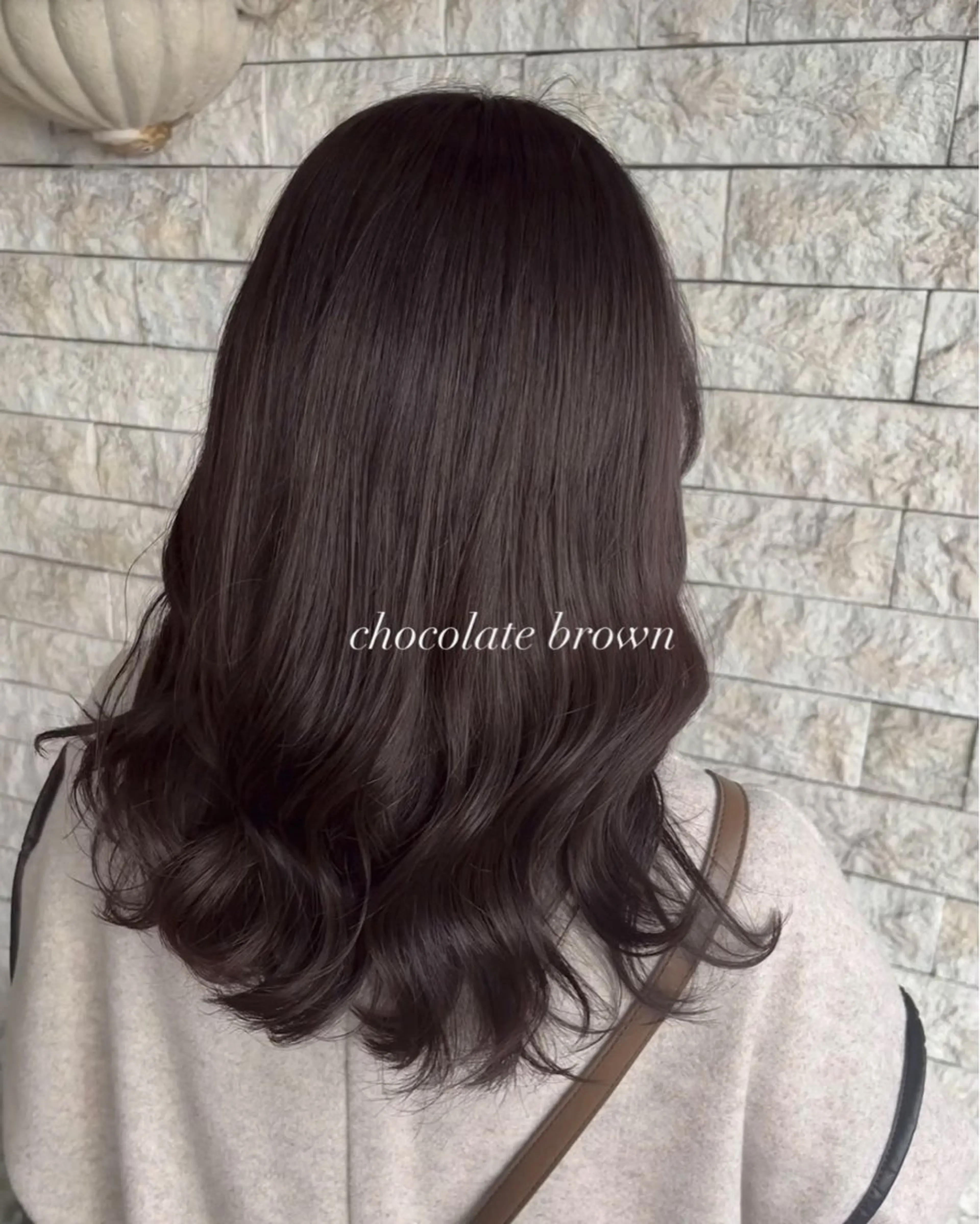 セミロング カット ヘアカラー 透明感カラー／ 艶感カラー／RAMUのヘアスタイル