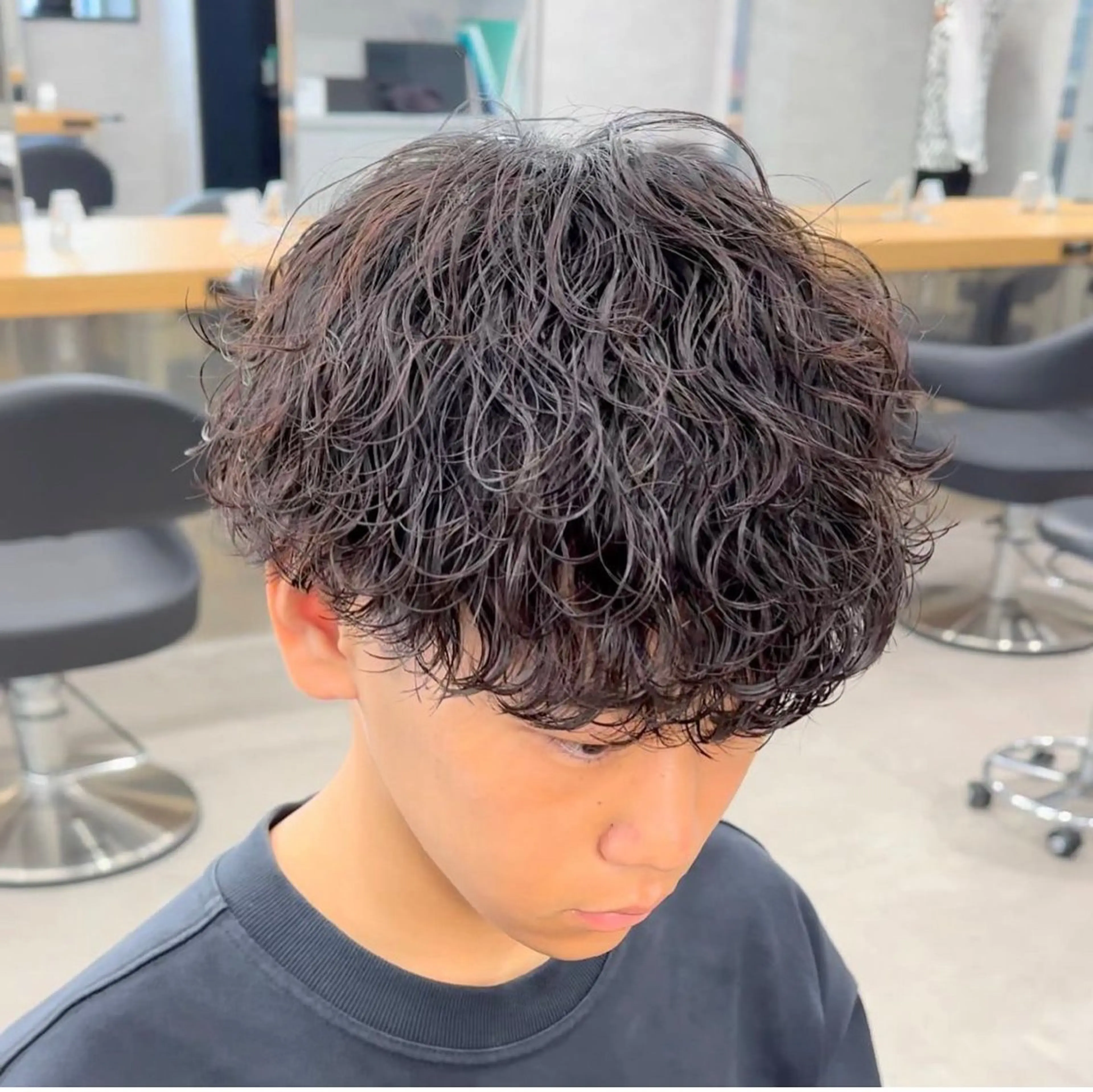パーマ メンズ カット パーマ 🌟あゆ🌟 女子ウケスタイルのヘアスタイル
