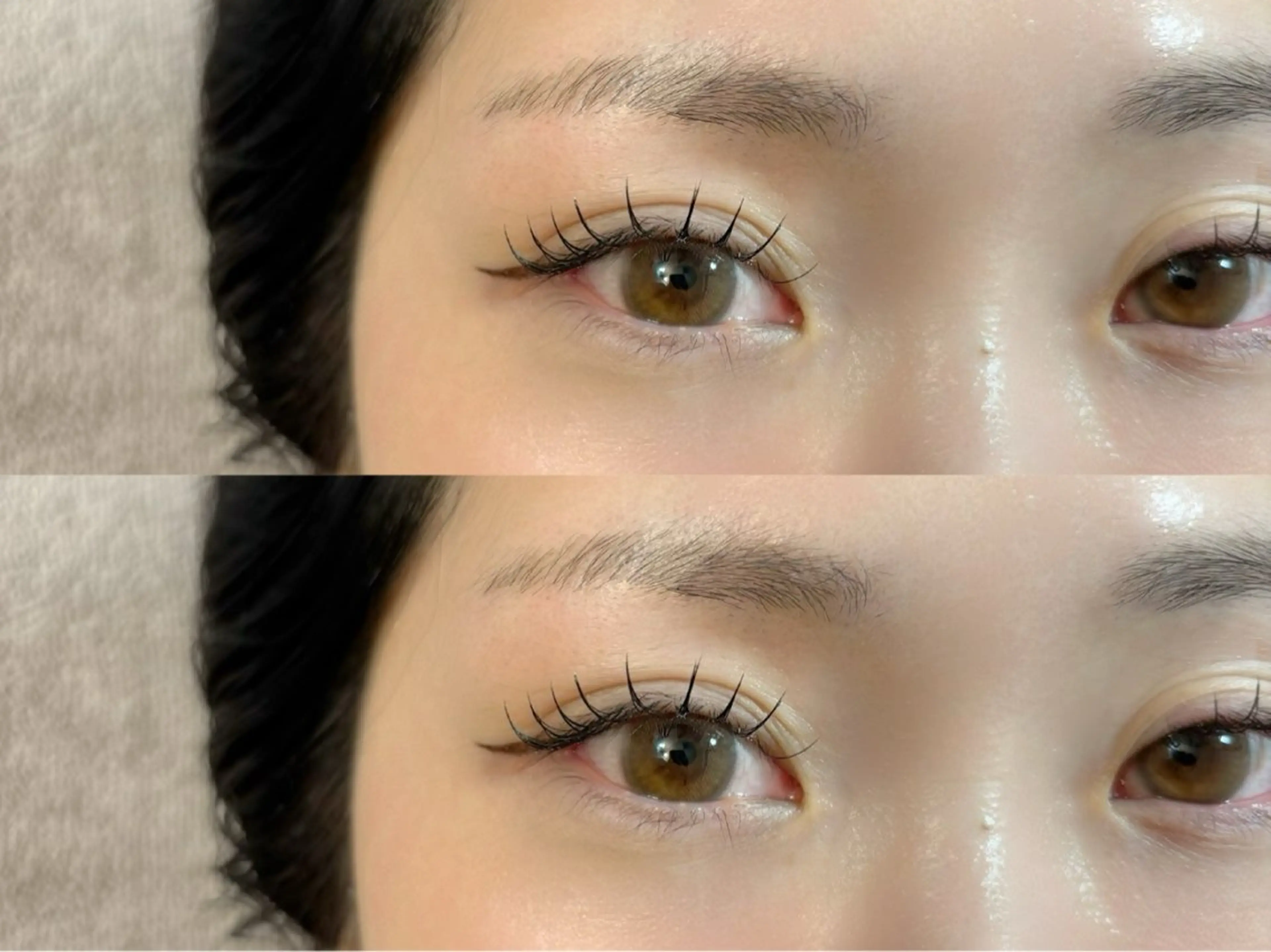 マツエク・マツパ 束感まつ毛 フラットラッシュ 韓国風マツエク charmant misakiのマツエク・マツパデザイン