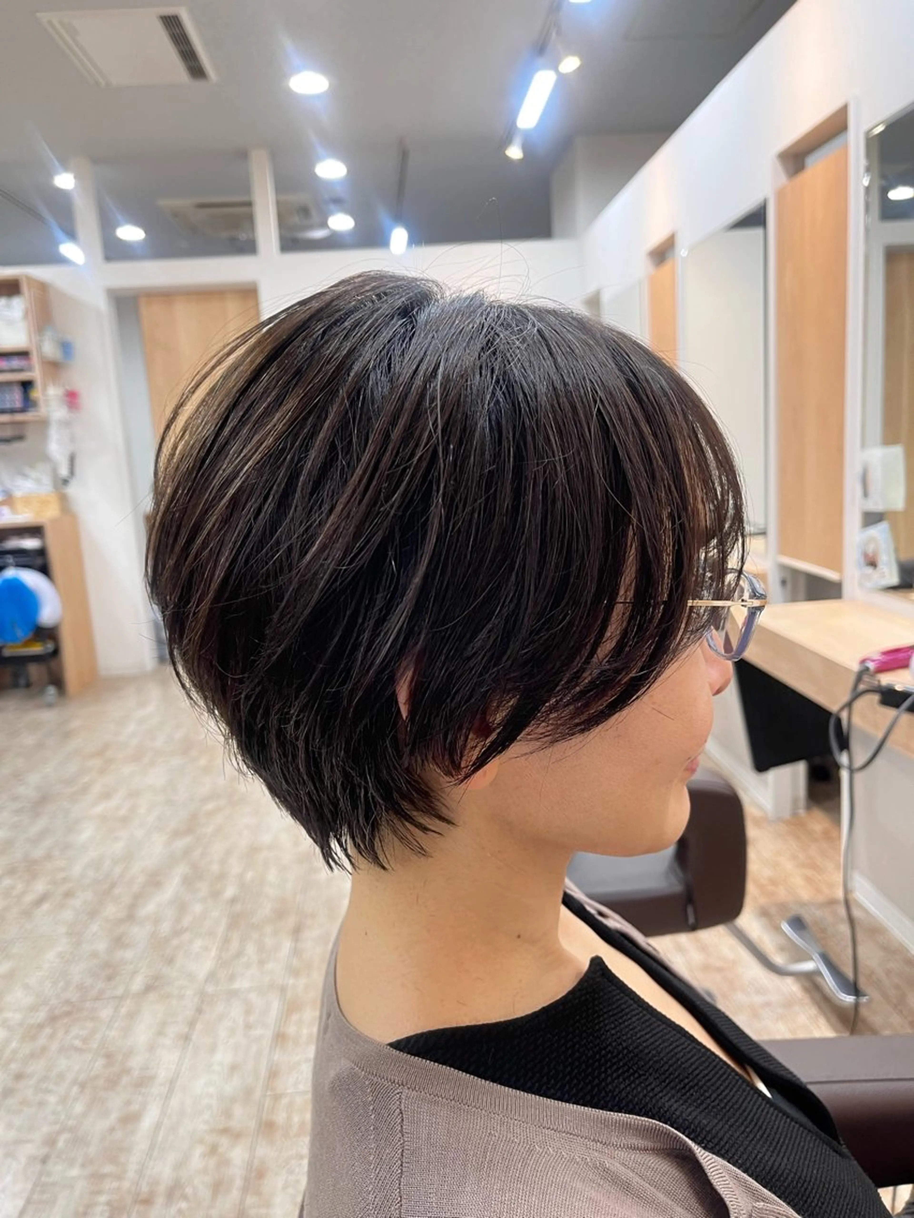 ショート ハンサムショート ショートヘア Lily hair所属・メンズ’ショート特化 クロスのヘアスタイル