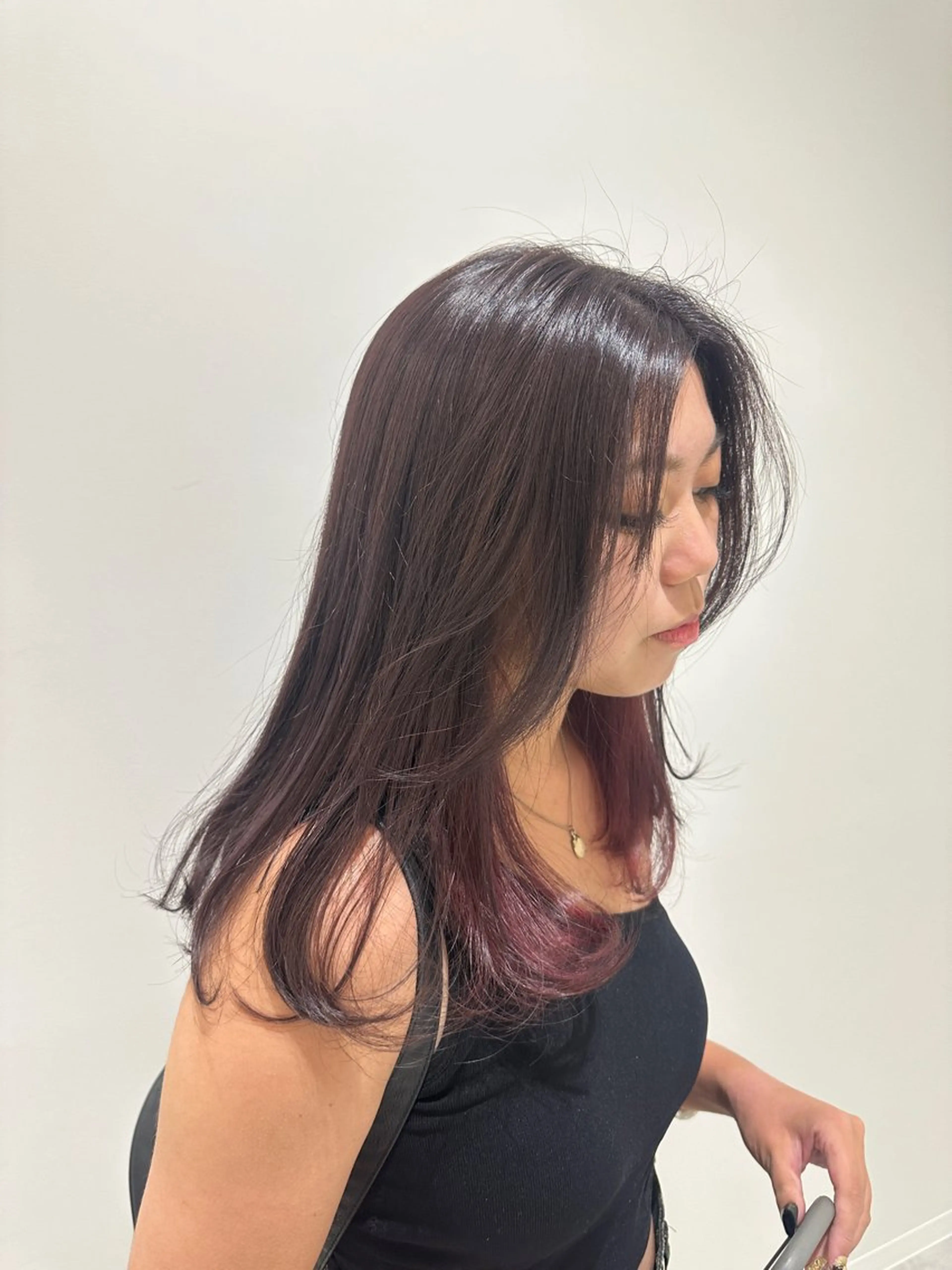 カラー ブリーチ インナーカラー ヘアカラー こうた/髪質改善 ストレート/ヘアケアのヘアスタイル