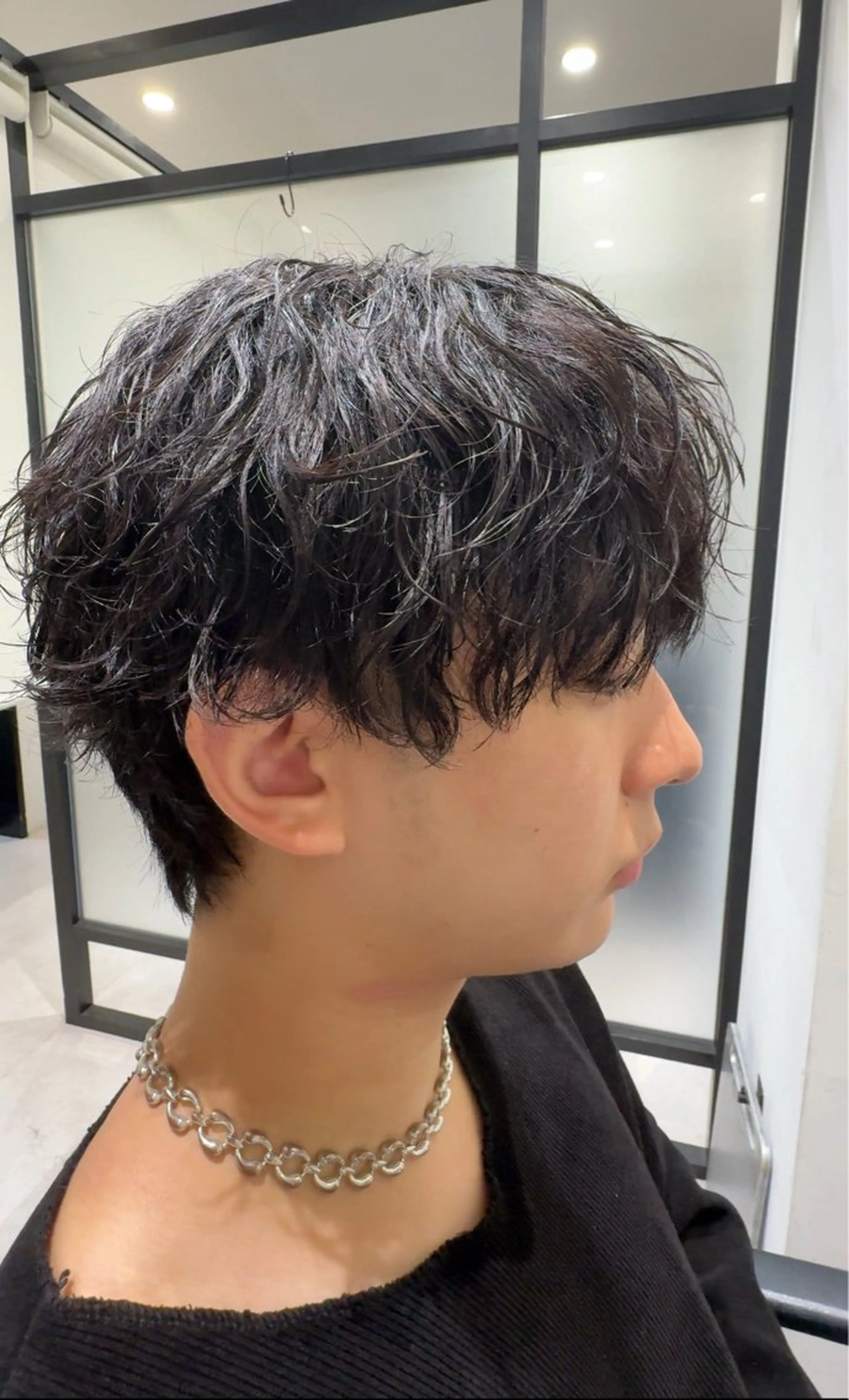 ミニモ学割 カット+パーマ+トリートメント(ツイスト、波巻き、シャドウ、フェザー)の写真