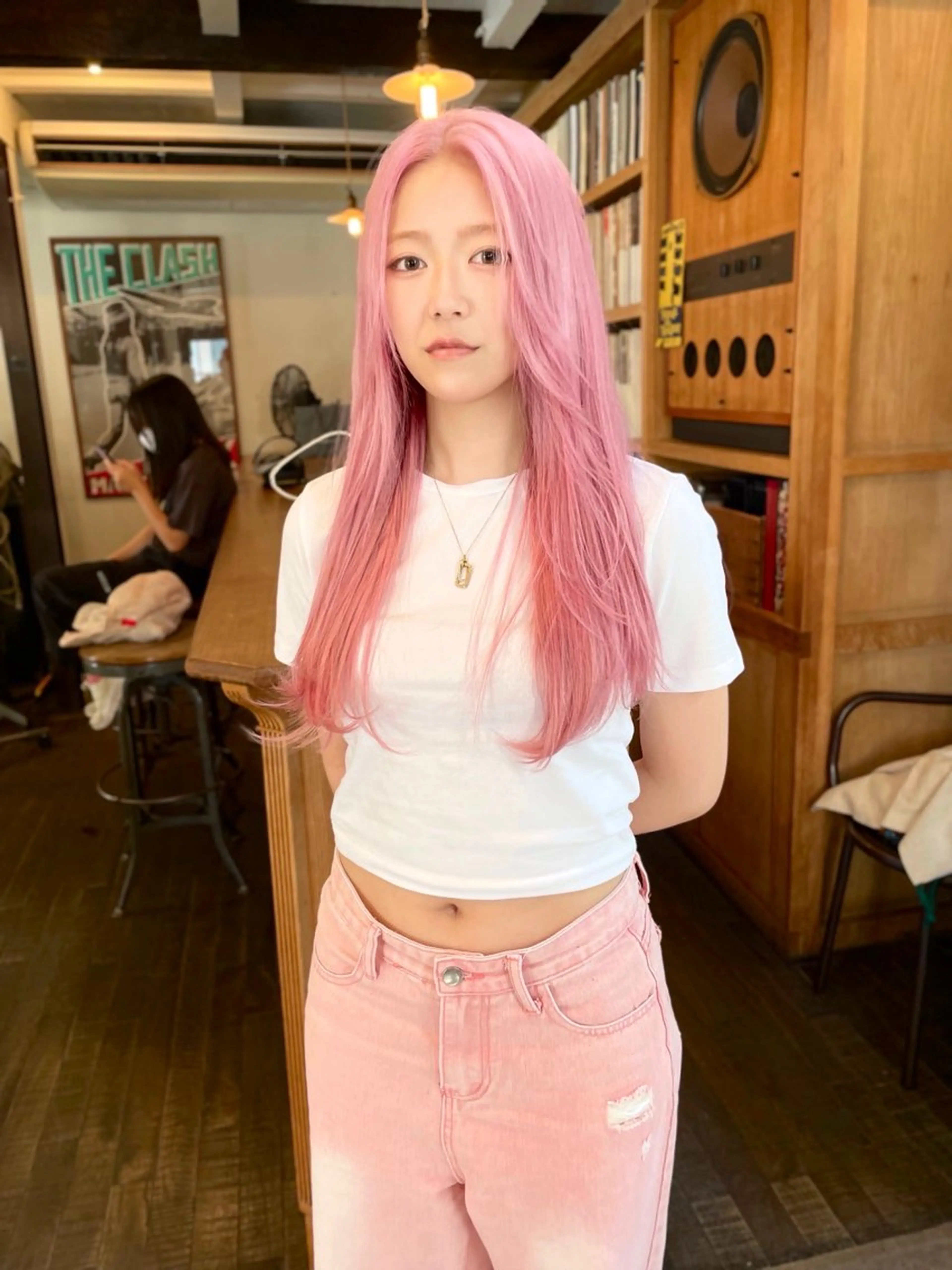 ロング カラー 篠江 廉のヘアスタイル