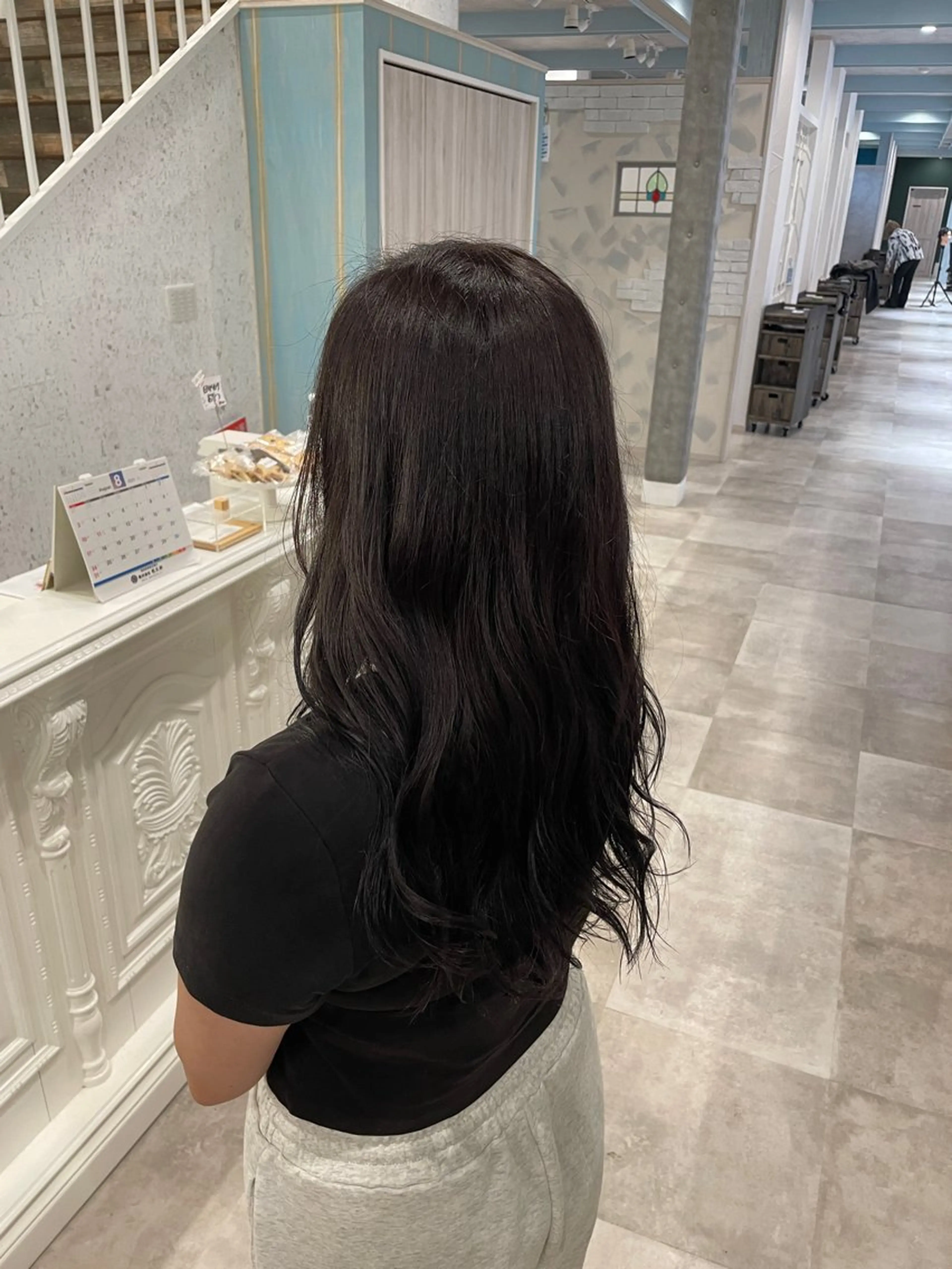 ロング カラー ヘアアレンジ アッシュ ラベンダーカラー ラベンダーアッシュ ヘアカラー ヘアセット 小野寺祐希人 Calbariのヘアスタイル