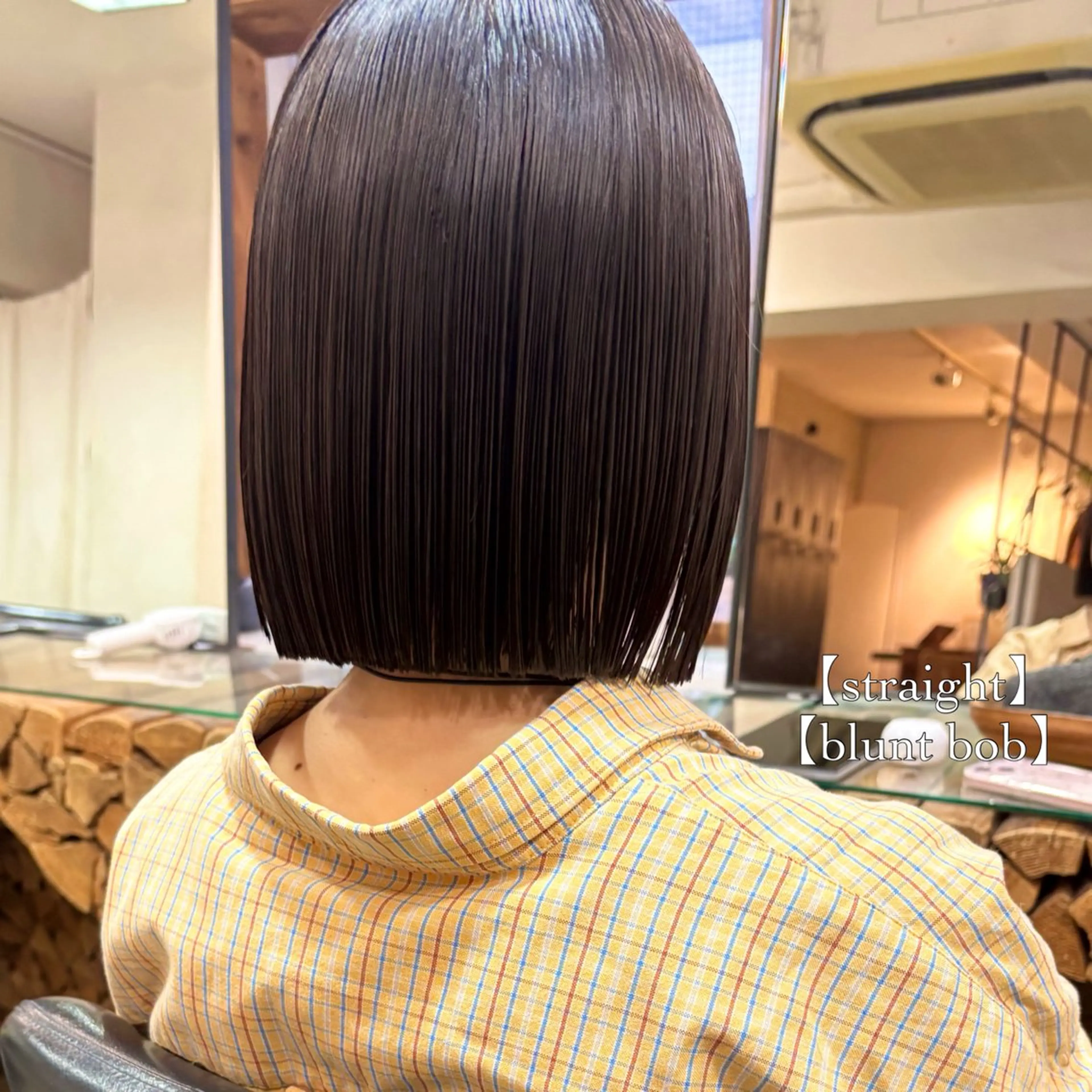 ミディアム パーマ カット 縮毛矯正 ⌇透明感color 🧚ᴍᴇɢᴜᴍɪ ⌇のヘアスタイル