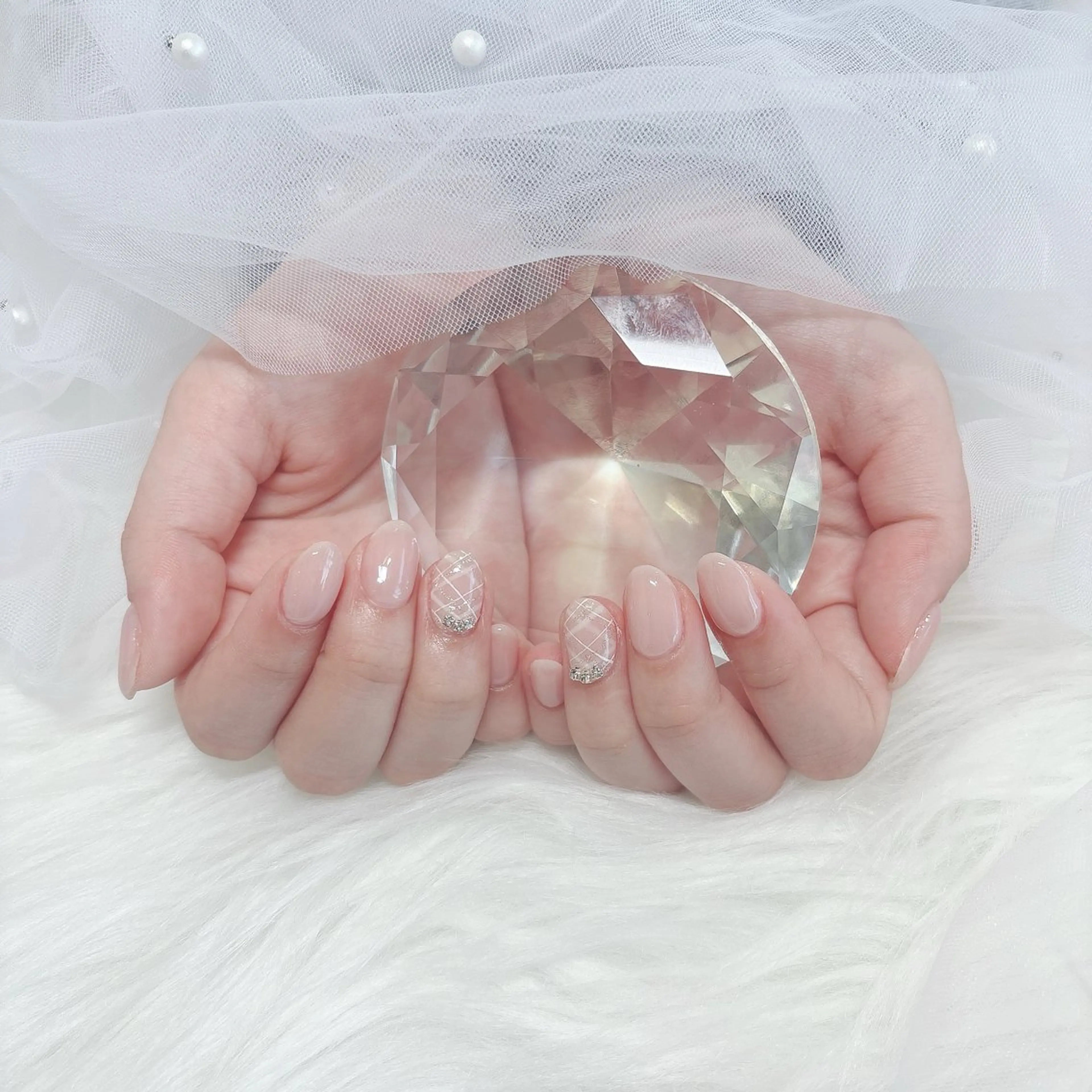 ネイル アートネイル ピンク aba nail ♡ akuaのネイルデザイン