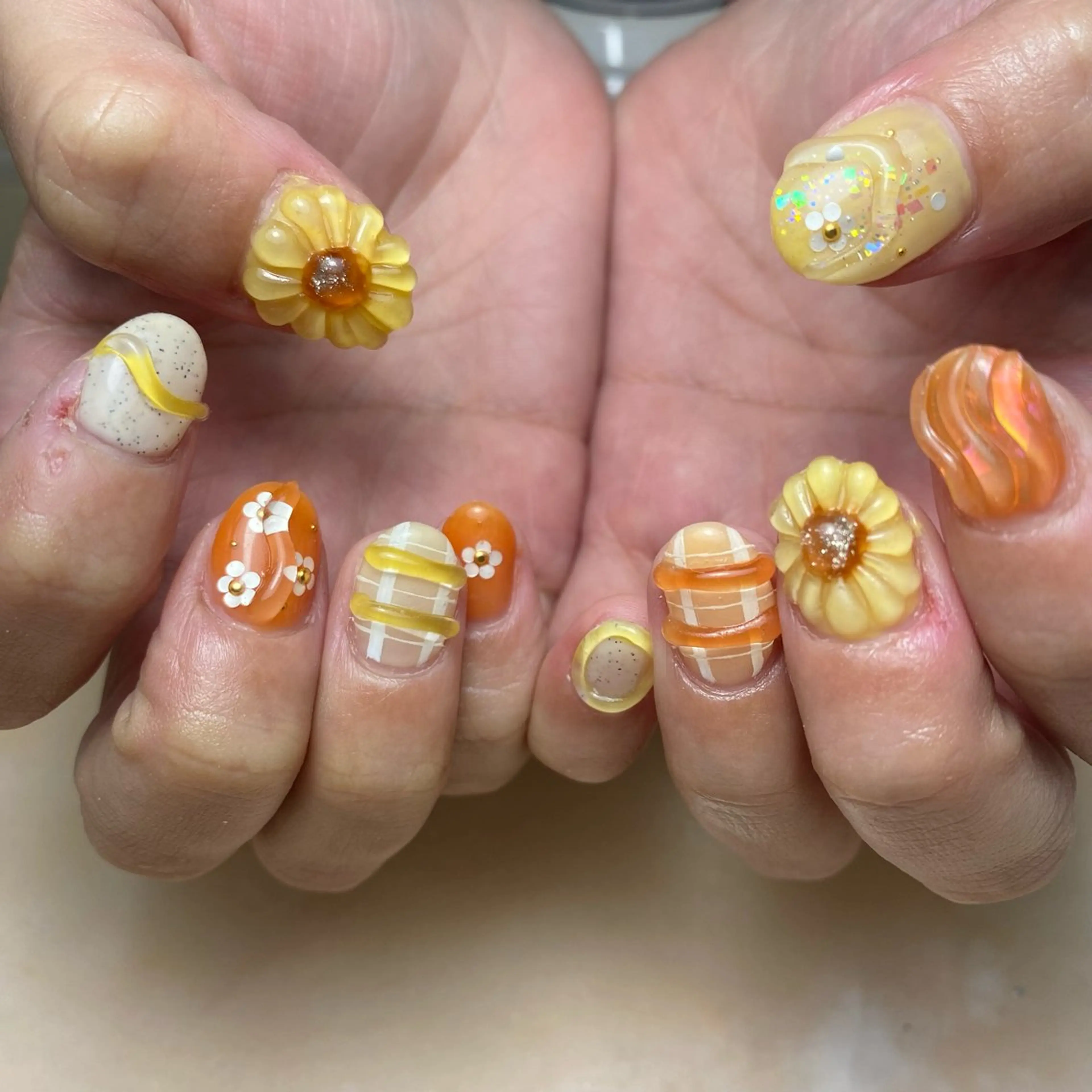 ネイル ハンドネイル フットネイル emma.nail所属・emma.nail kanakoのネイルデザイン