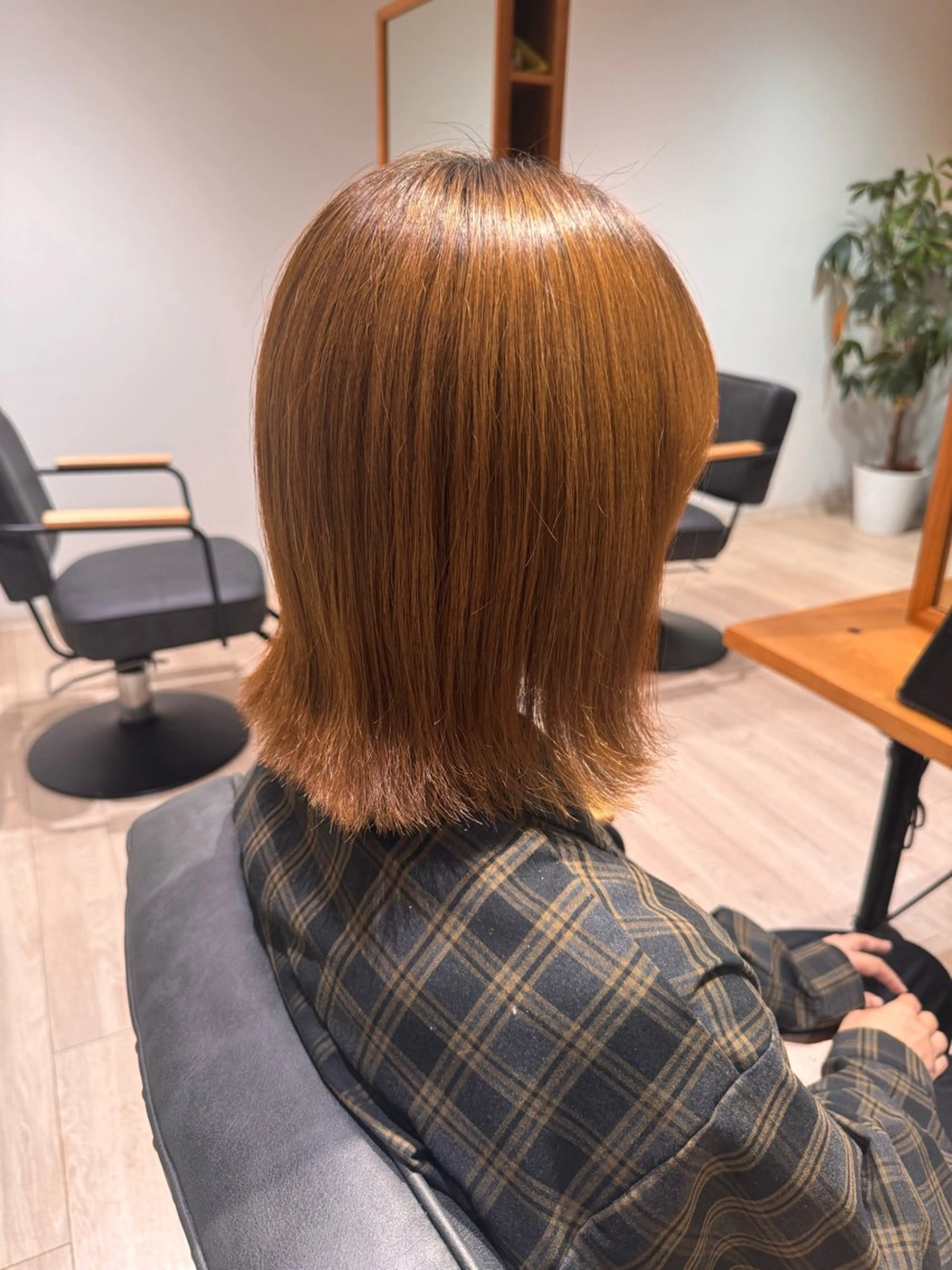 ミディアム 髪質改善 トリートメント 蒲 悠聖のヘアスタイル