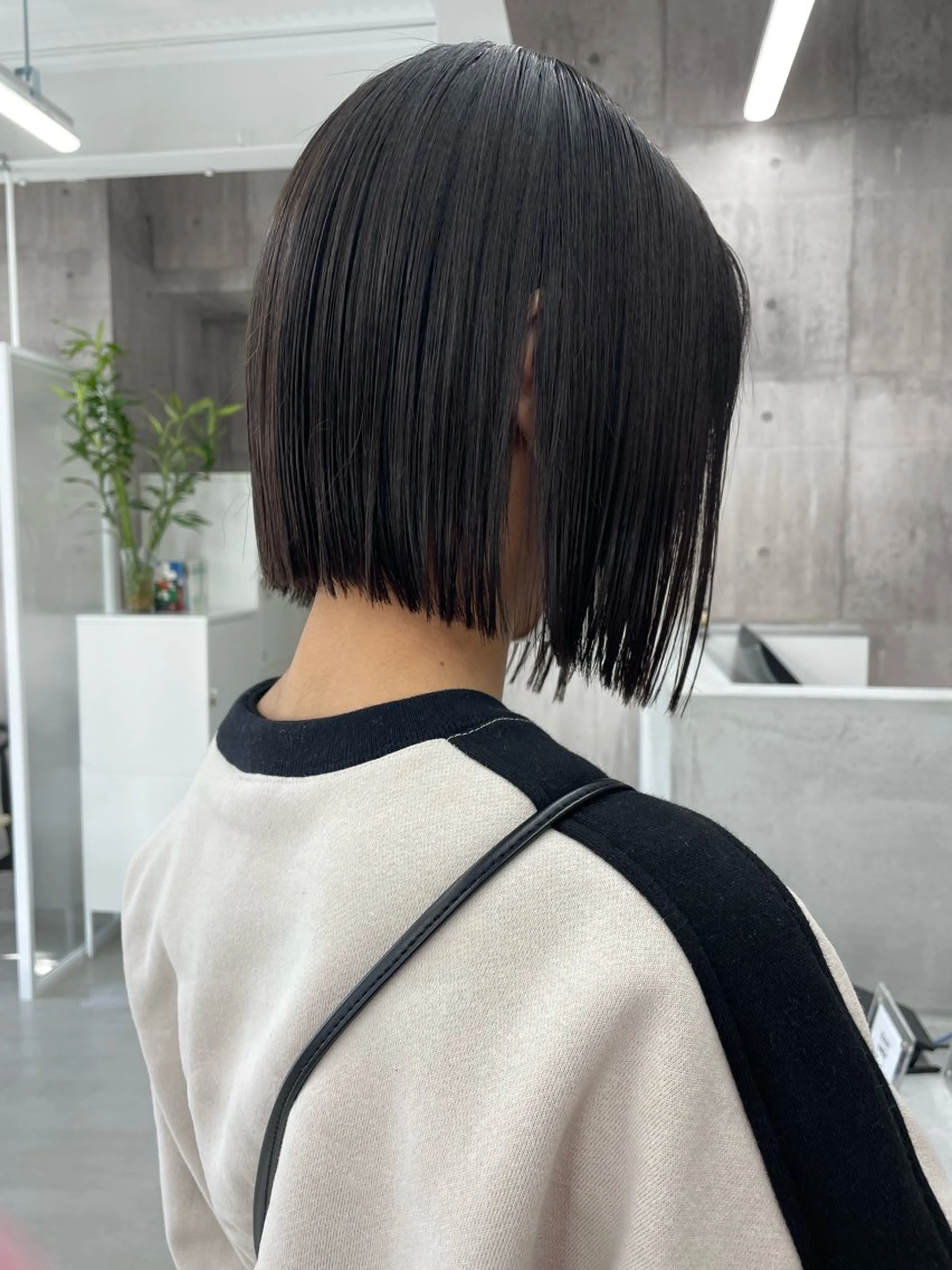 ショート ヘアアレンジ ボブ 錦 茉李のヘアスタイル