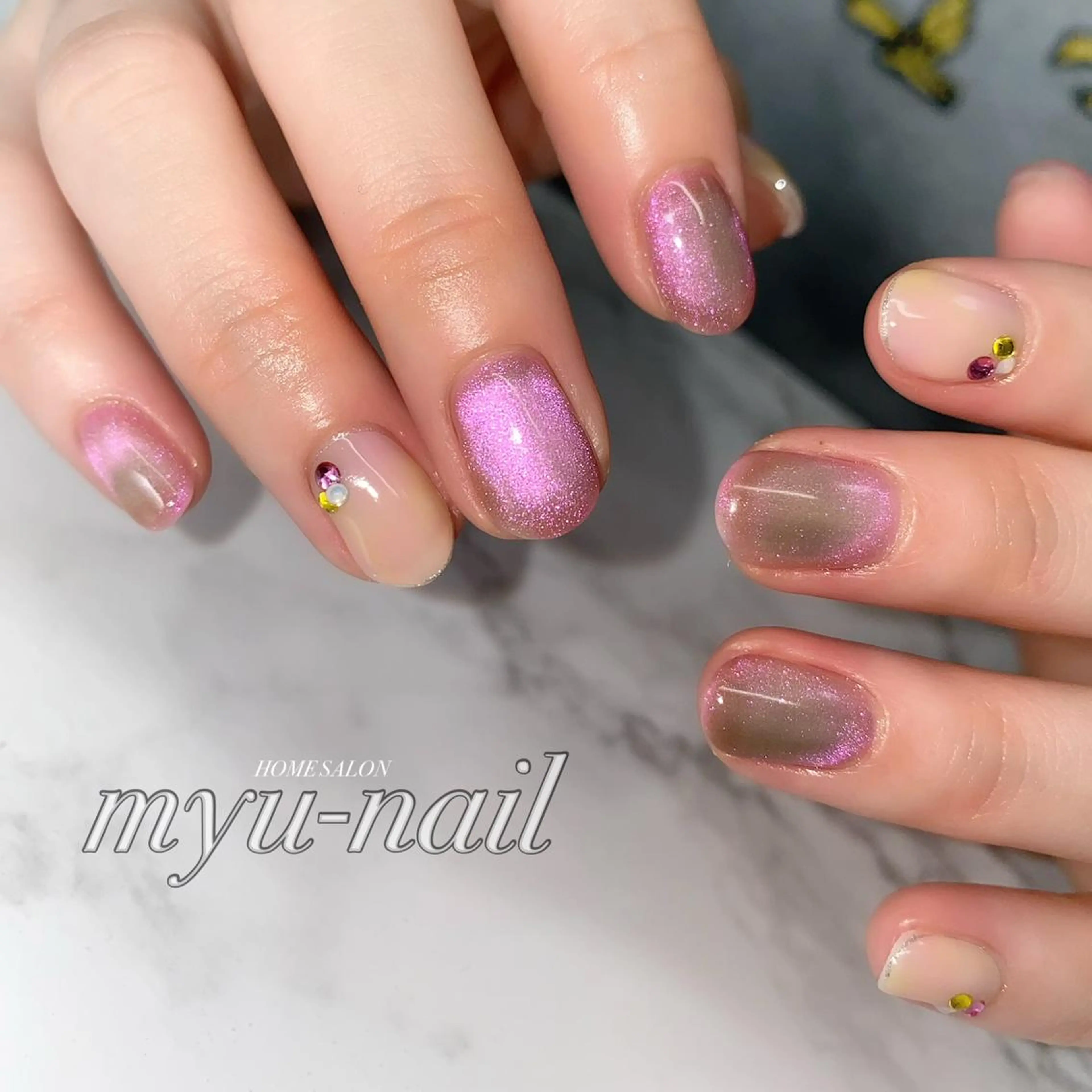 ネイル ホームサロン myu-nailのネイルデザイン