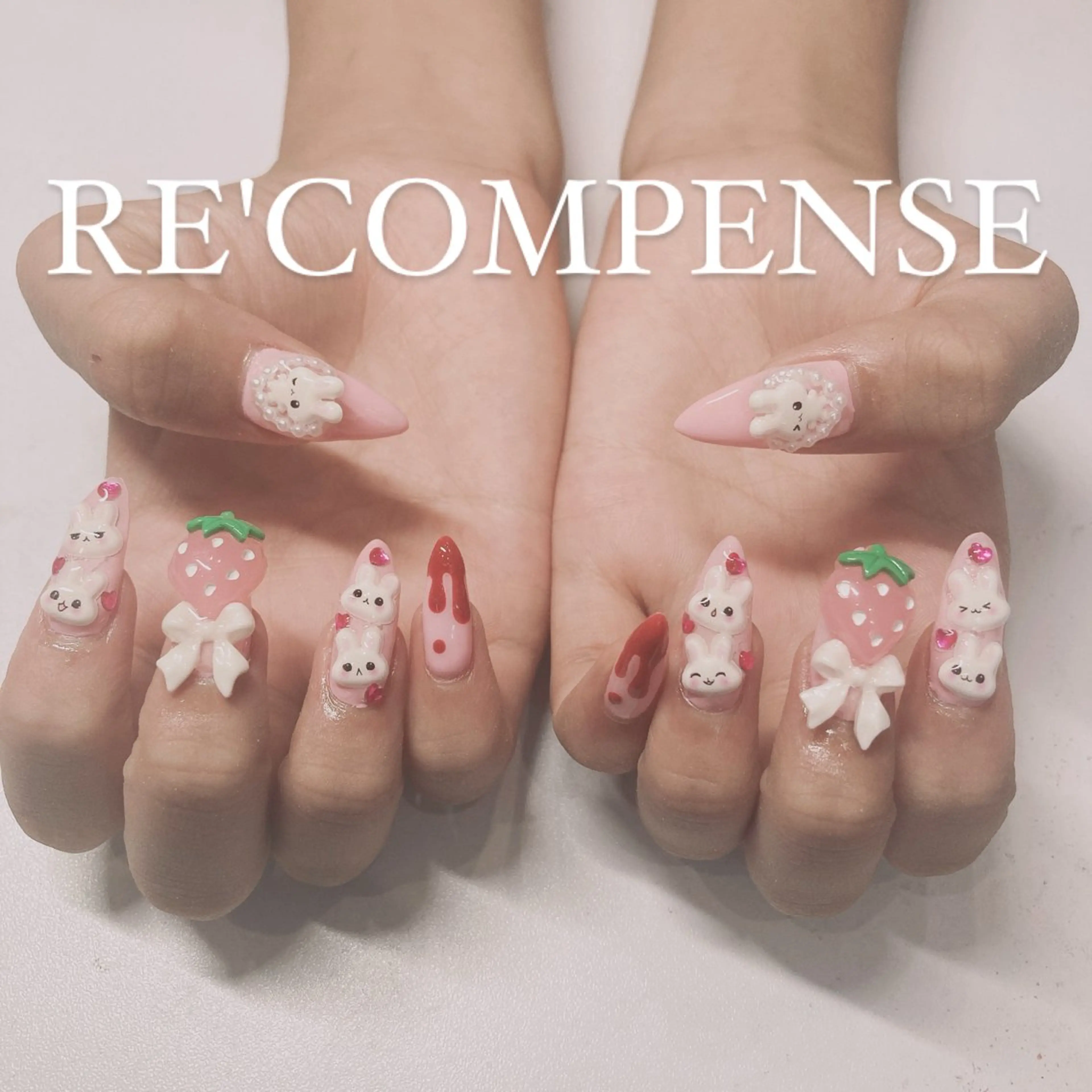 ネイル ハンドネイル RE'COMPENSE所属・れこん ぱんすのネイルデザイン