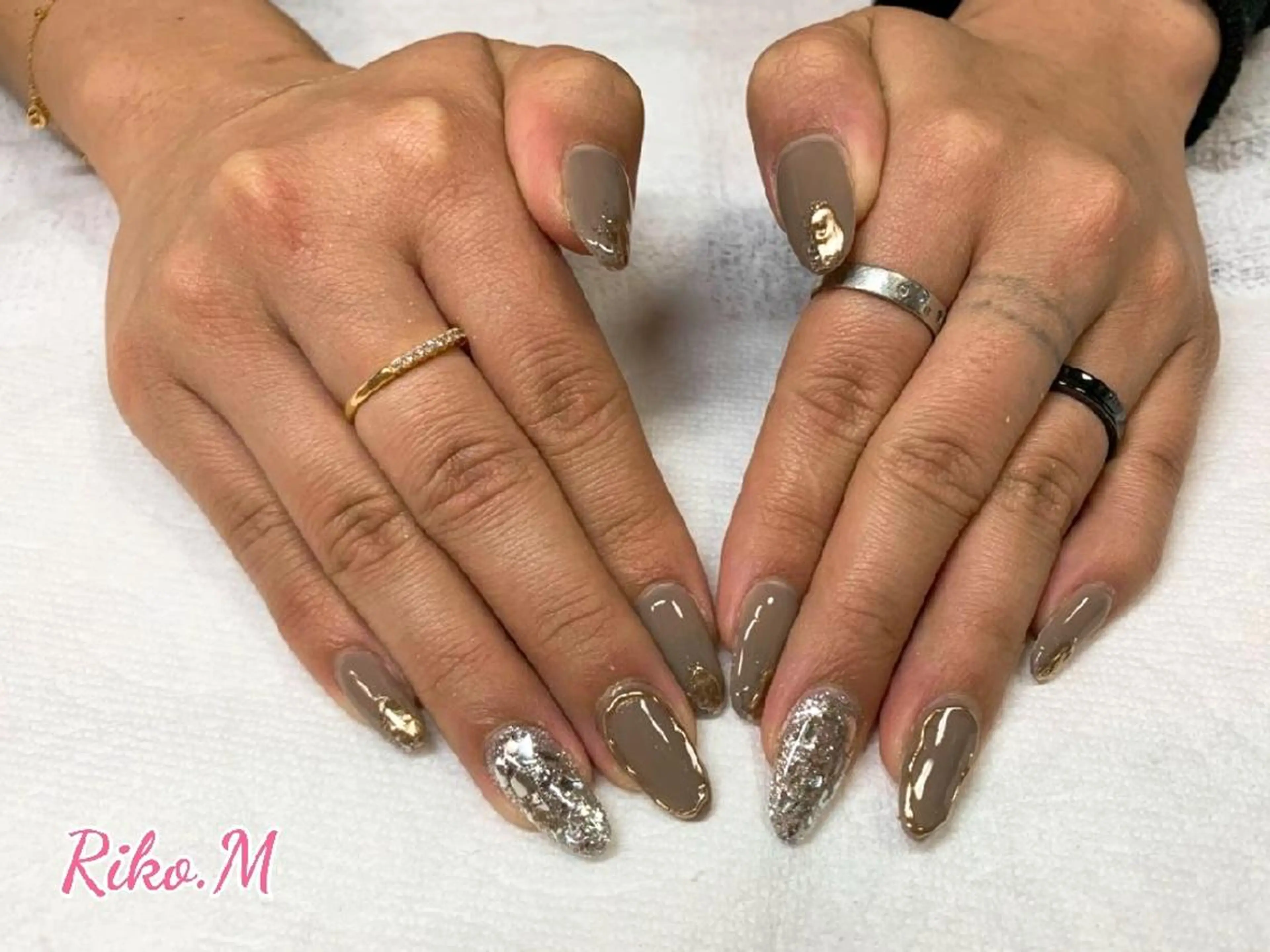 ネイル ニュアンスネイル ハンドネイル nailsalon Riko.Mのネイルデザイン