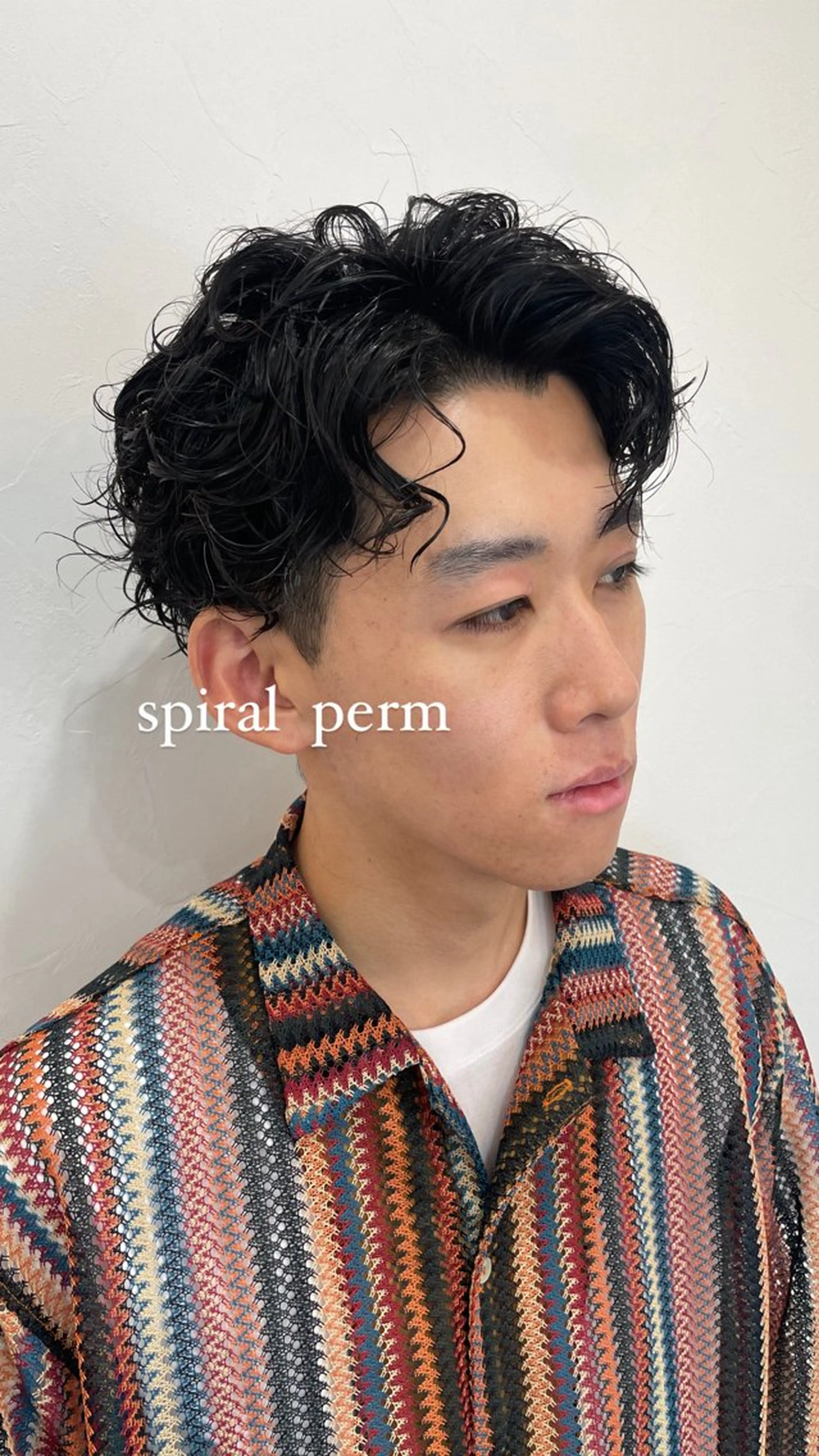 パーマ メンズ miyuki arare hairのヘアスタイル