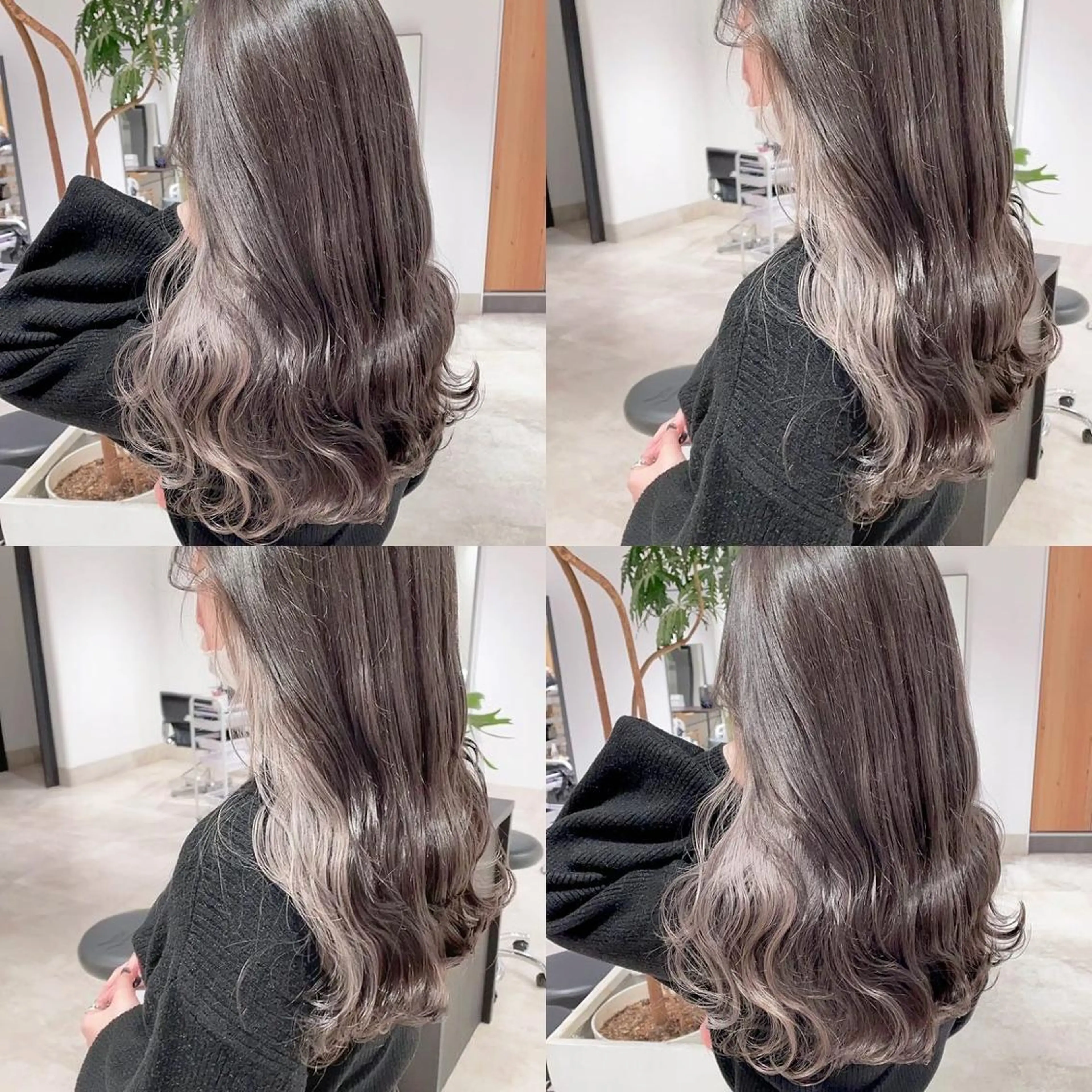 カラー ヘアカラー トリートメント 渋谷:インナーカラー ／🍒エリカ🍒のヘアスタイル