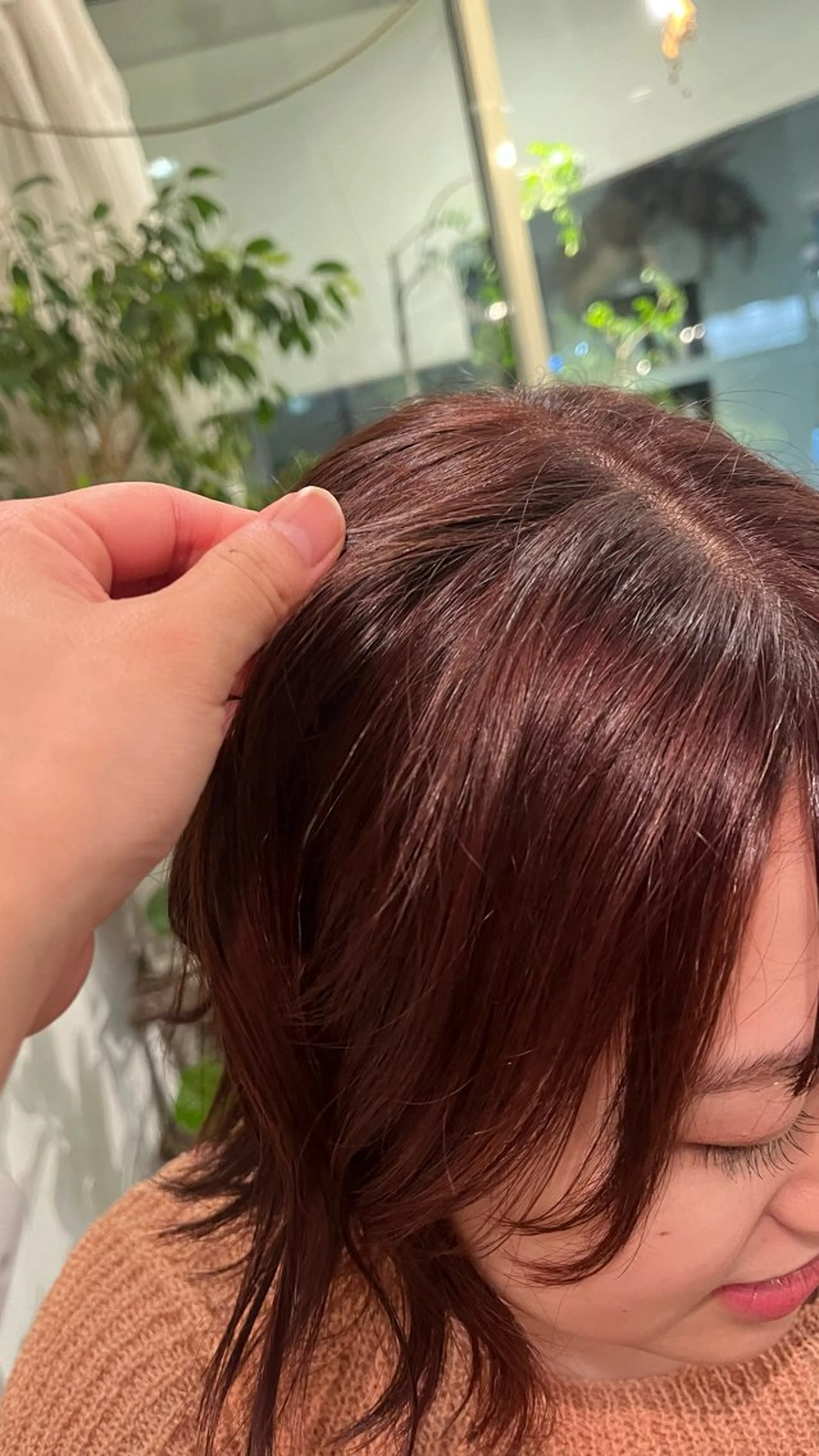 カラー 高原 優のヘアスタイル
