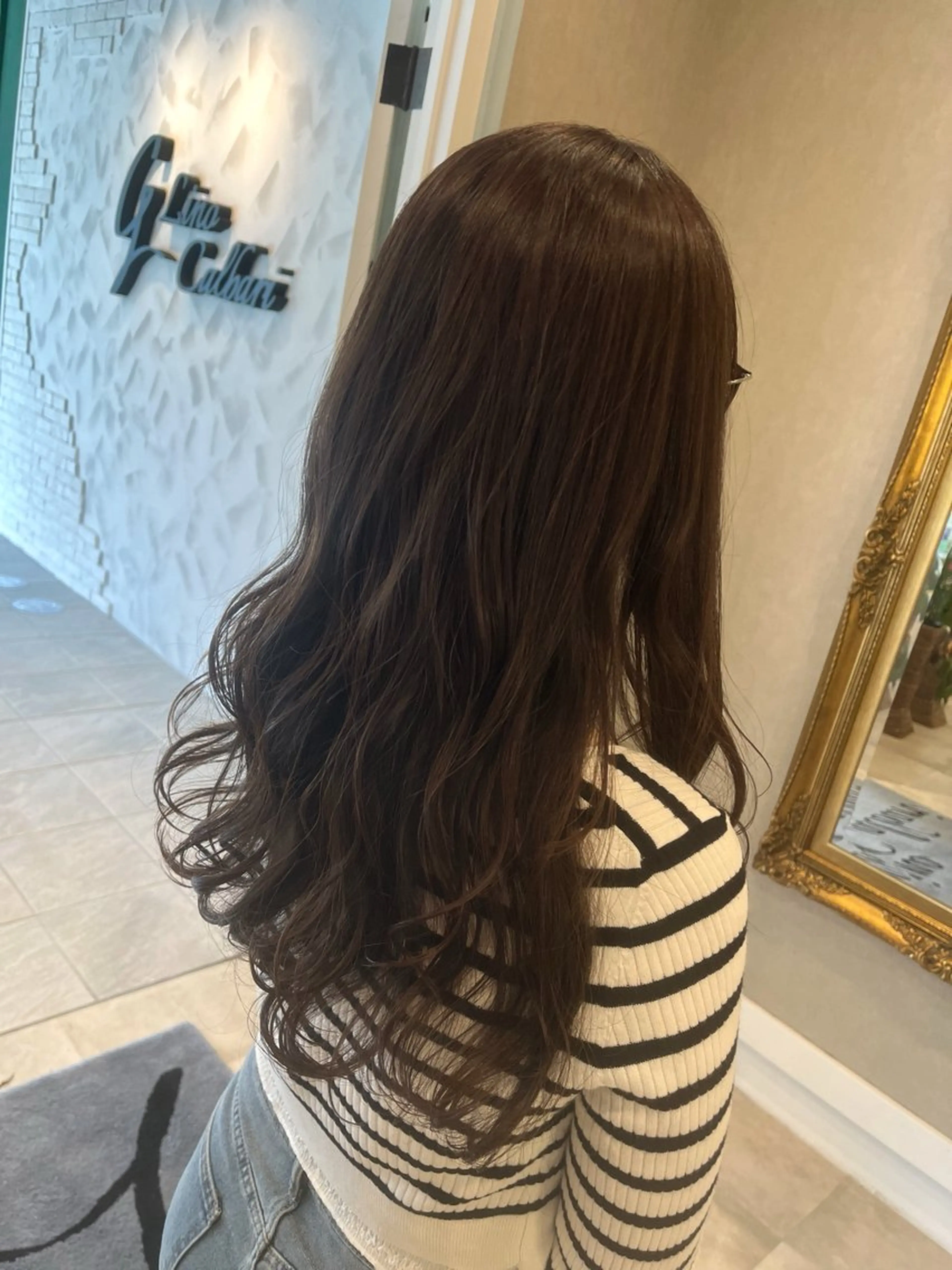 ロング ヘアカラー Calbari 中田 莉紗/奥州市水沢のヘアスタイル