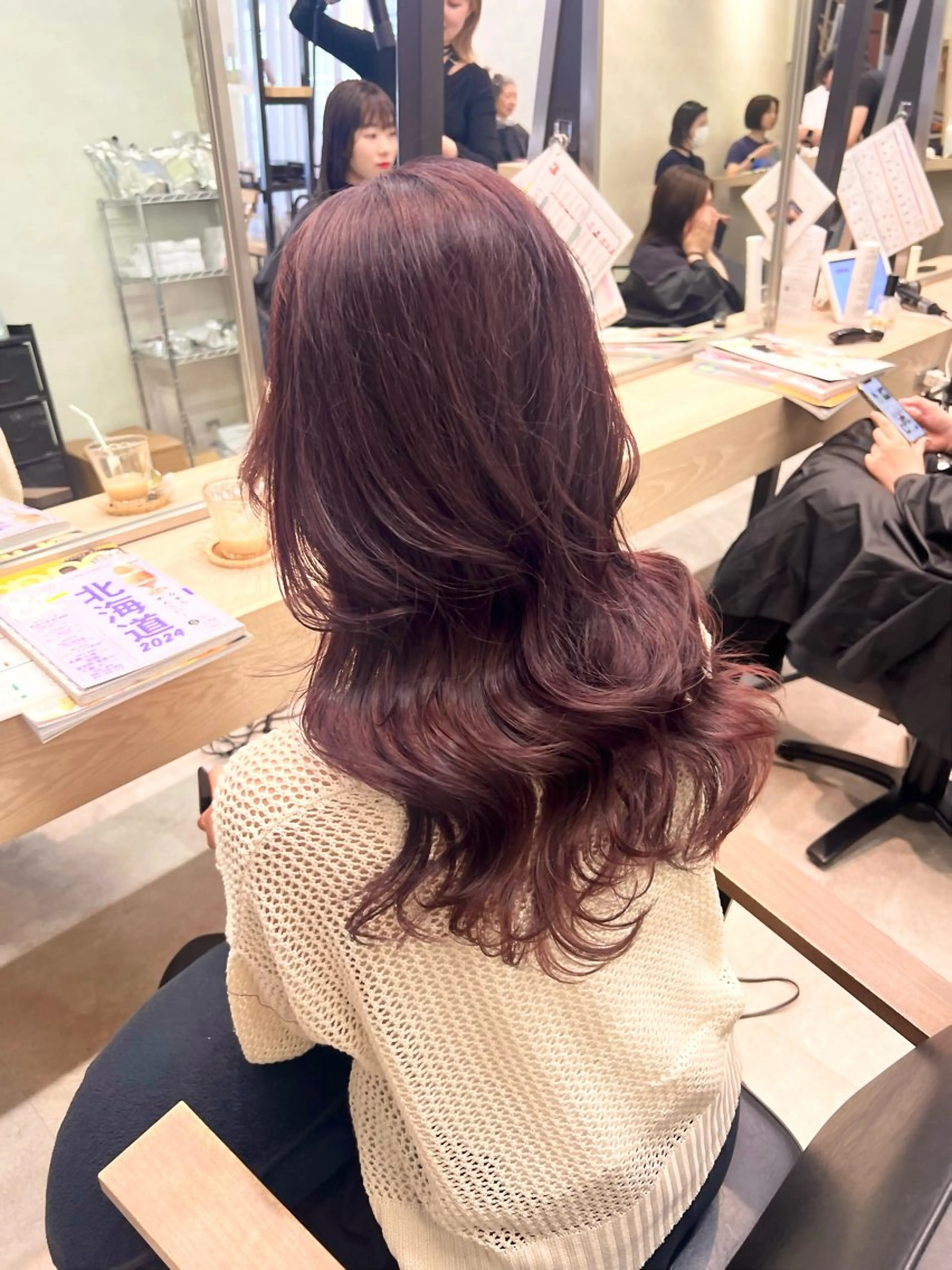 ロング ヘアカラー ブリーチ/髪質改善 shiinaのヘアスタイル