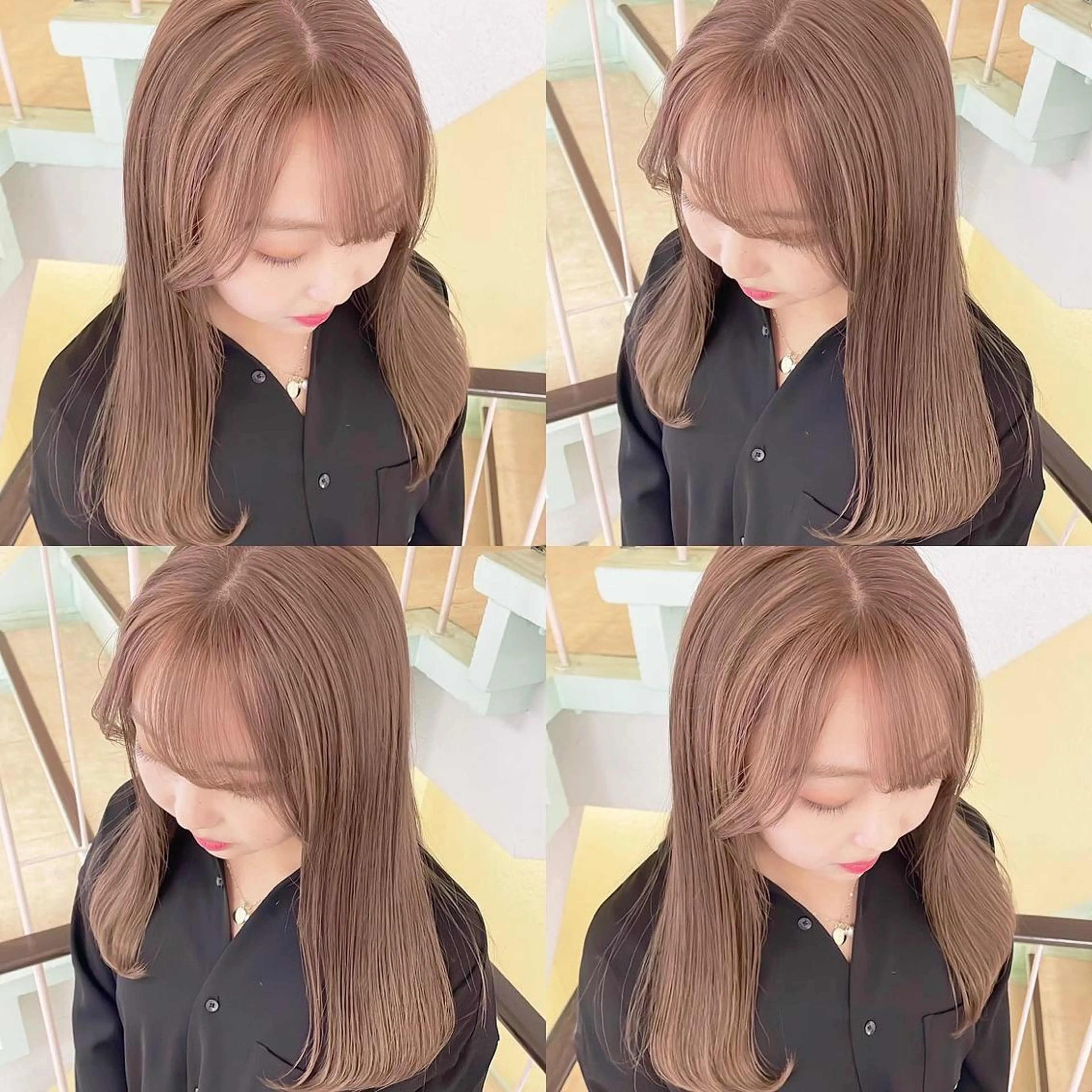 カラー ヘアカラー トリートメント 渋谷:インナーカラー ／🍒エリカ🍒のヘアスタイル