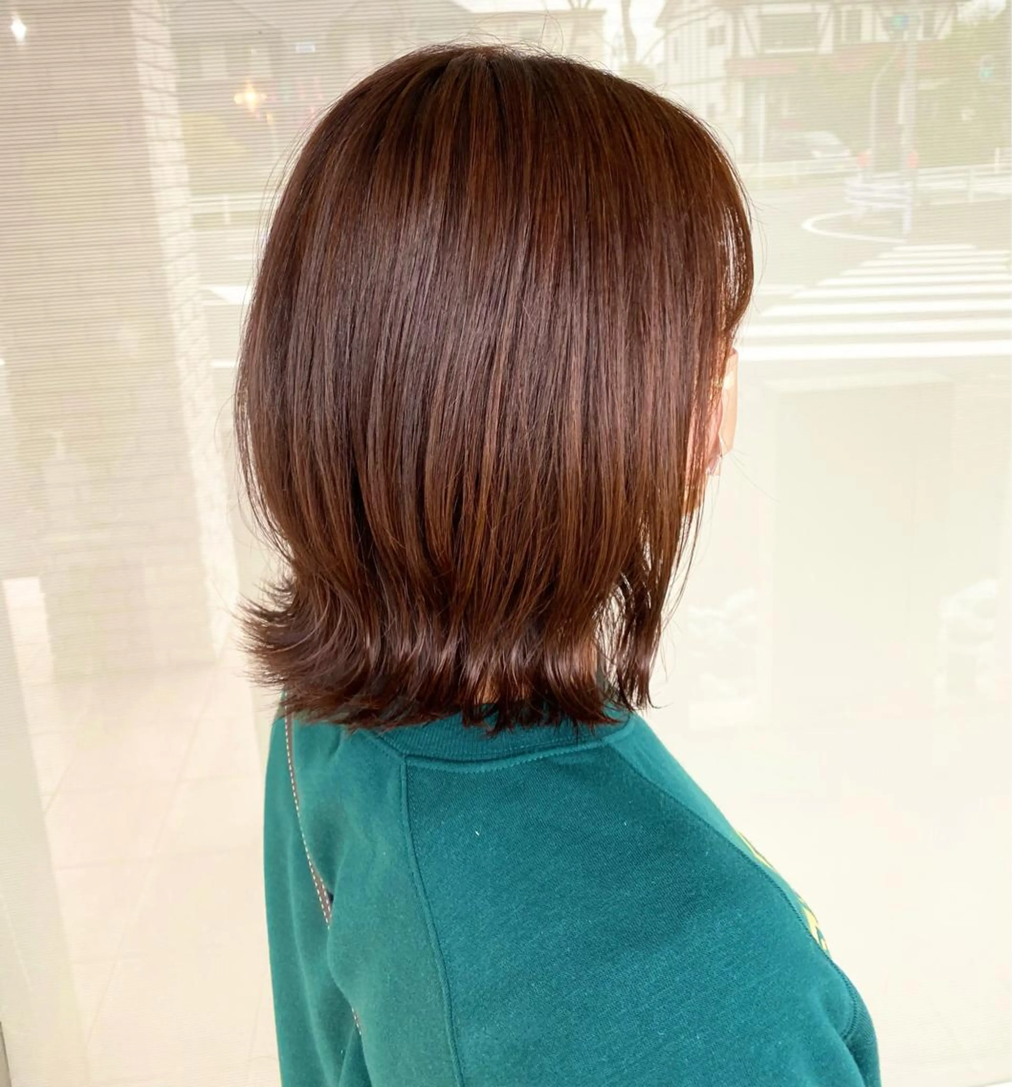 ミディアム Nicoru*所属・園田 綾佳のヘアスタイル