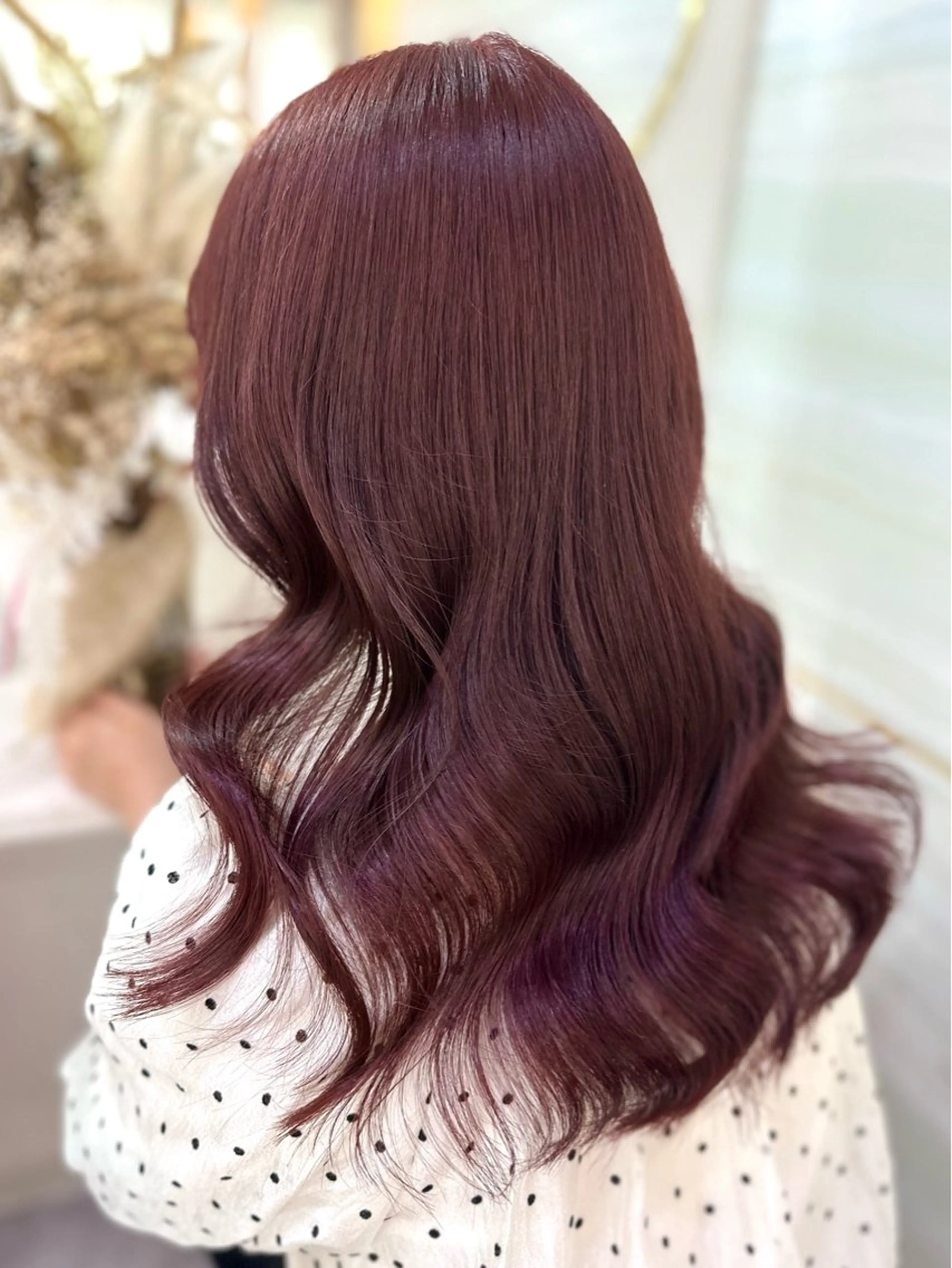 セミロング カラー ベージュカラー ブリーチ ケアブリーチ ミルクティーベージュ ピンクカラー ヘアカラー 🦋高瀬寛菜🦋 韓国/ブリーチのヘアスタイル