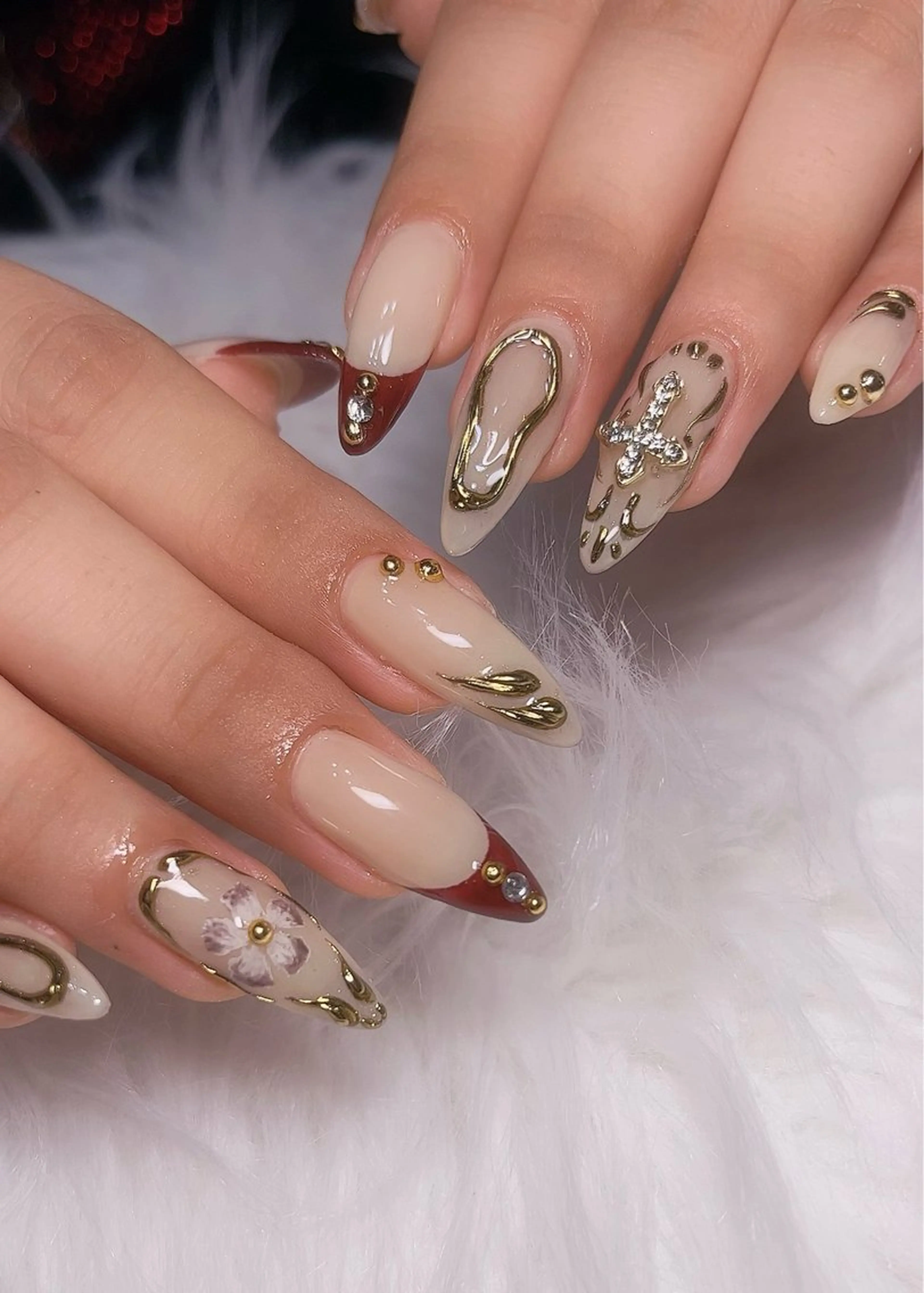 ネイル ハンドネイル Rose. RYOのネイルデザイン