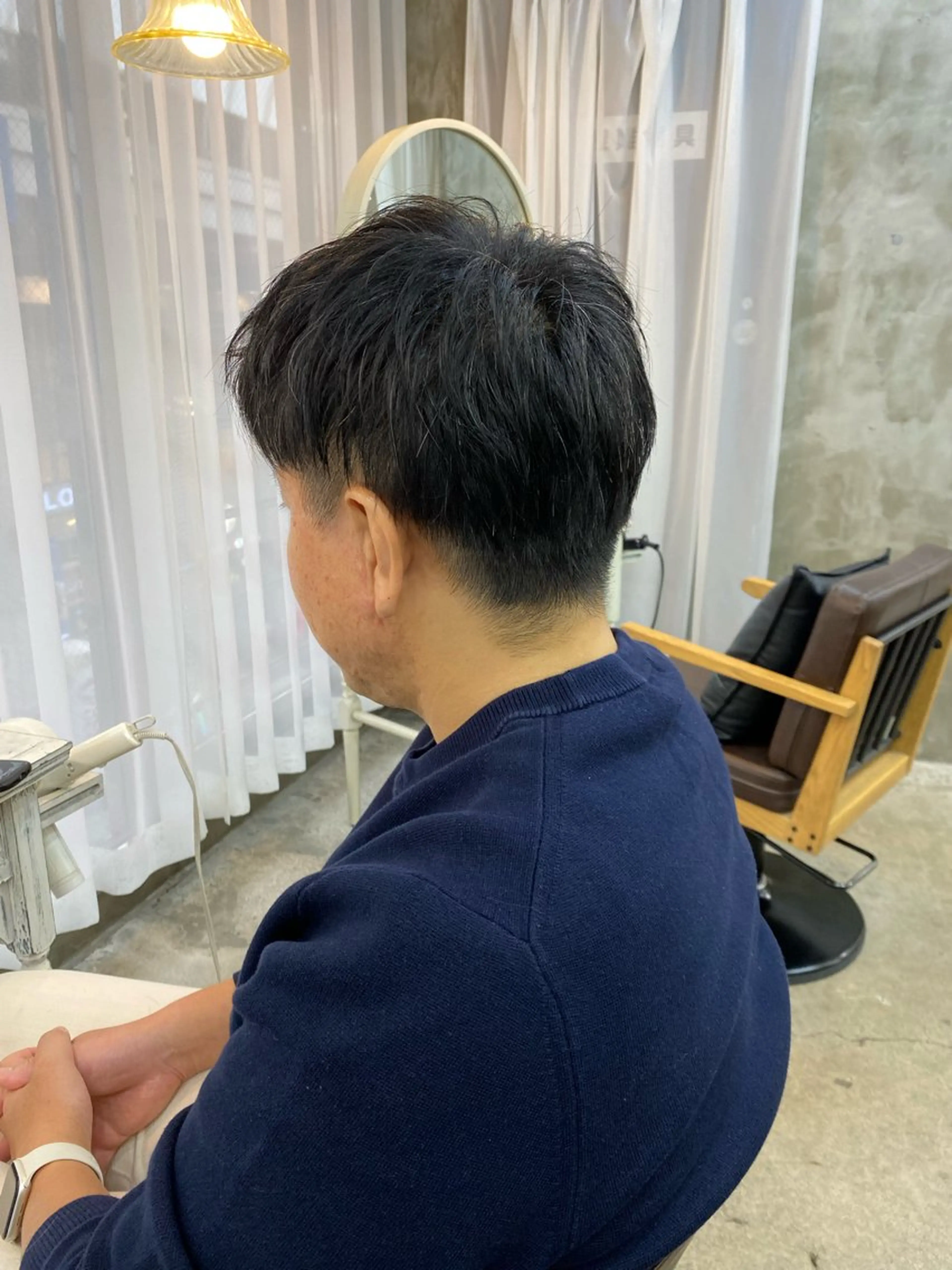 ショート メンズ 刈り上げ ショートヘア 志賀 あずみのヘアスタイル