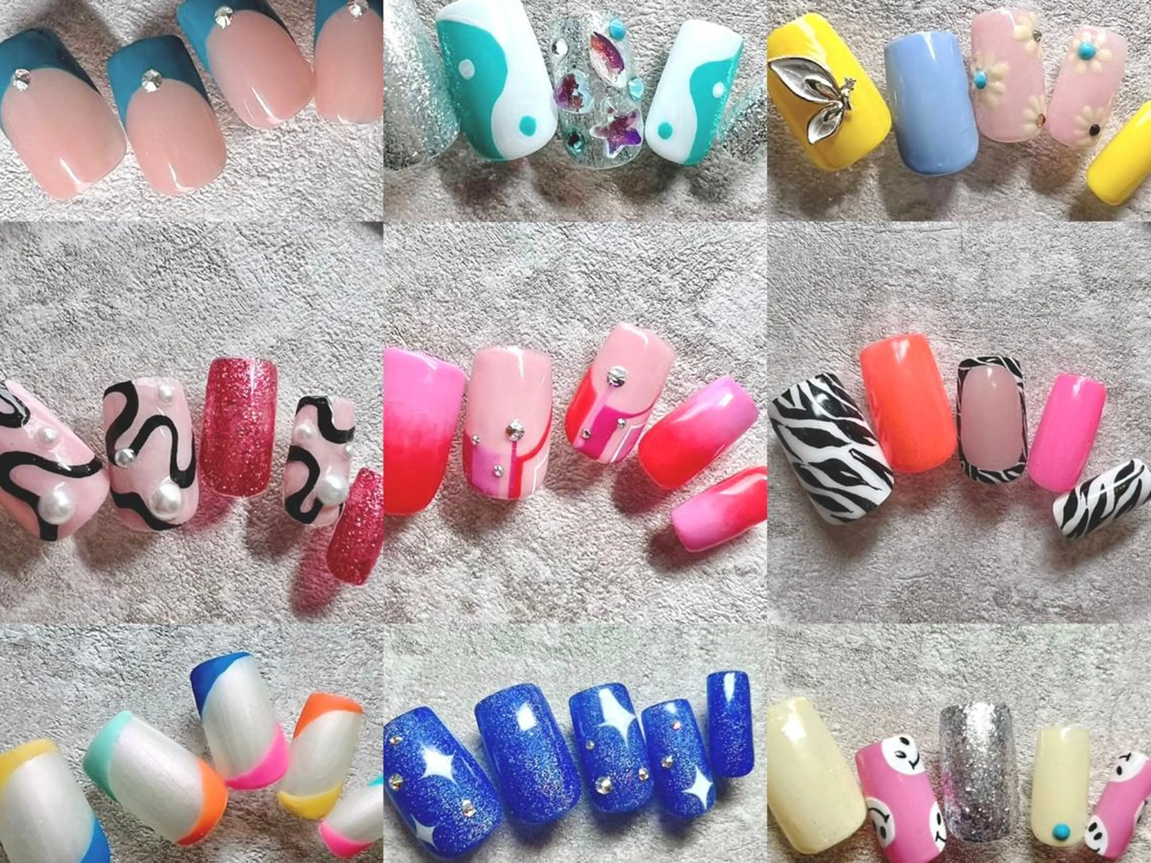 ネイル ONIKA Nail 青山通り店所属・ONIKA Nail 表参道A4🦋2分のネイルデザイン
