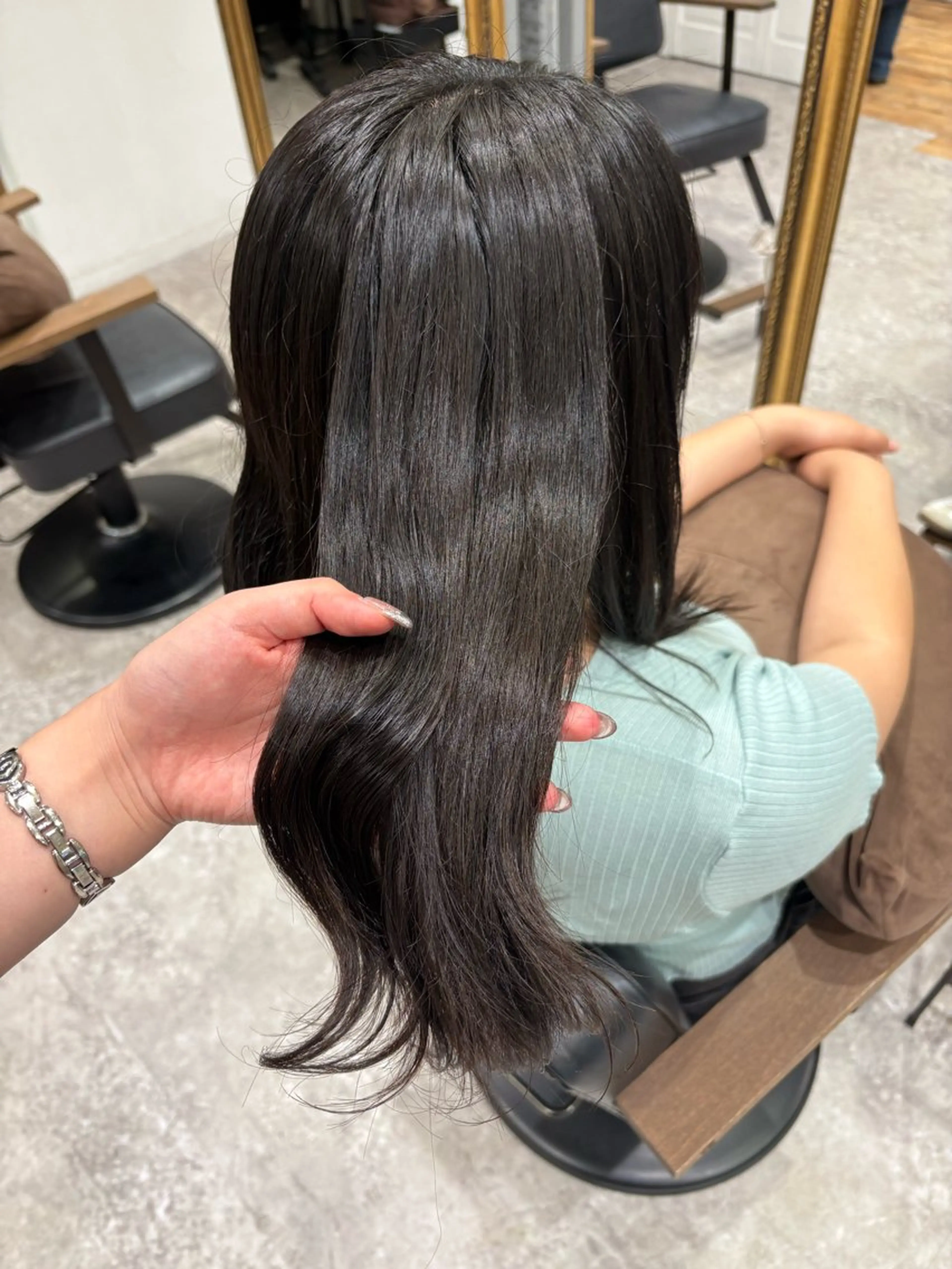 カラー ヘアカラー トリートメント 透明感カラー/ダブル カラー/MAI🎀のヘアスタイル