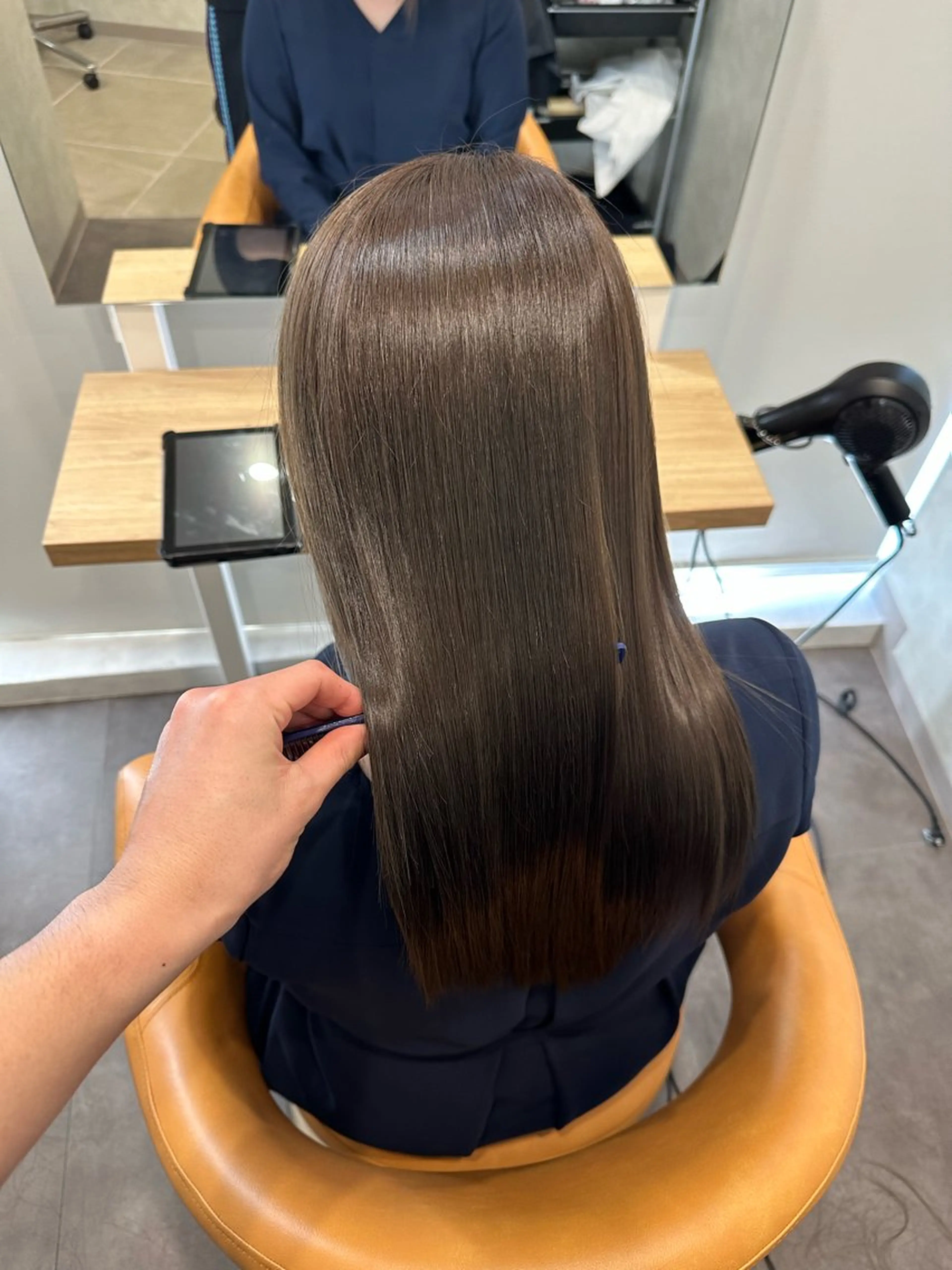 ロング カット ヘアカラー トリートメント SALOWIN原宿AROA店所属・顔まわり神カット✂︎ 齋藤雄大【原宿】のヘアスタイル