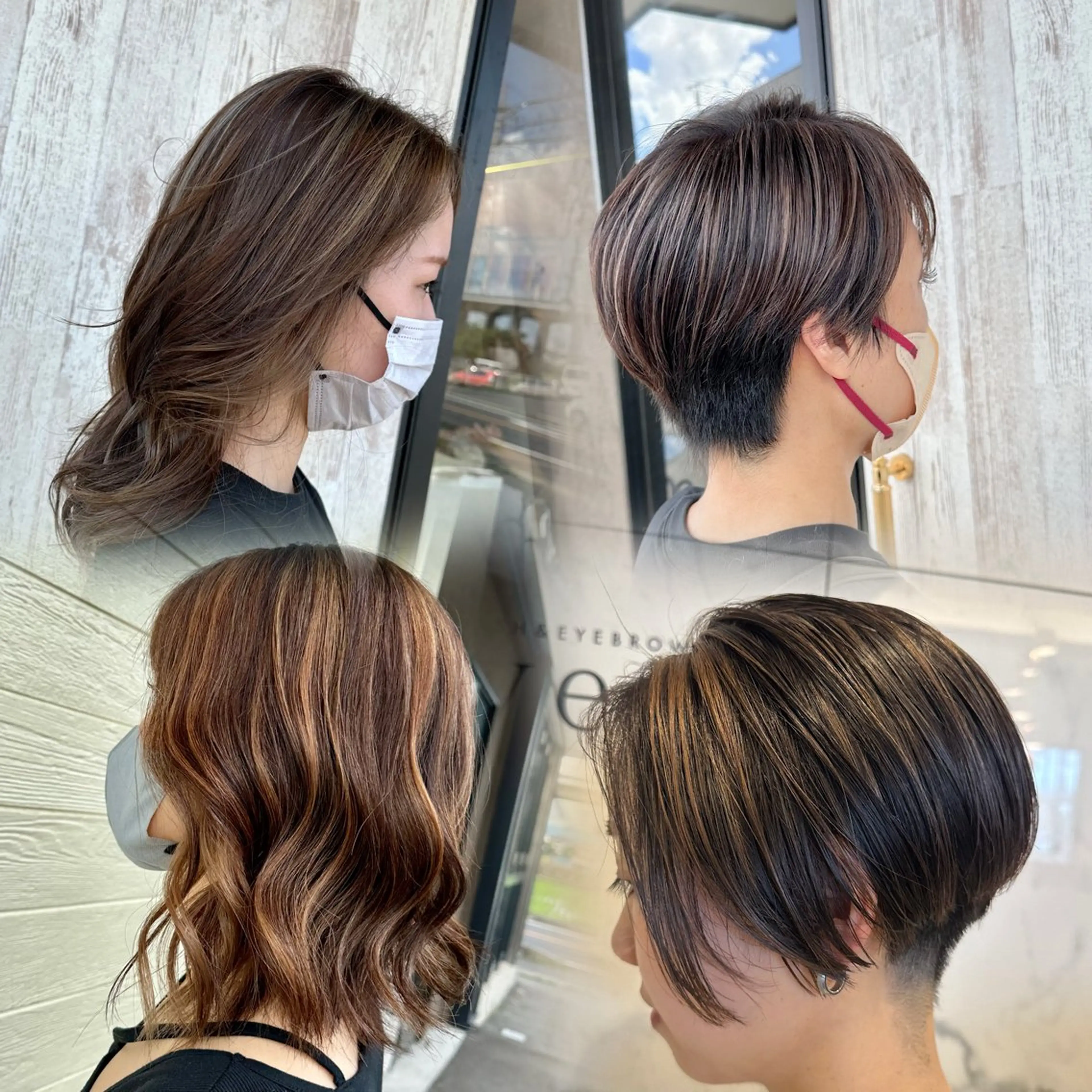 カット ヘアカラー レイビューティー豊田 丸山店アシスタントのヘアスタイル