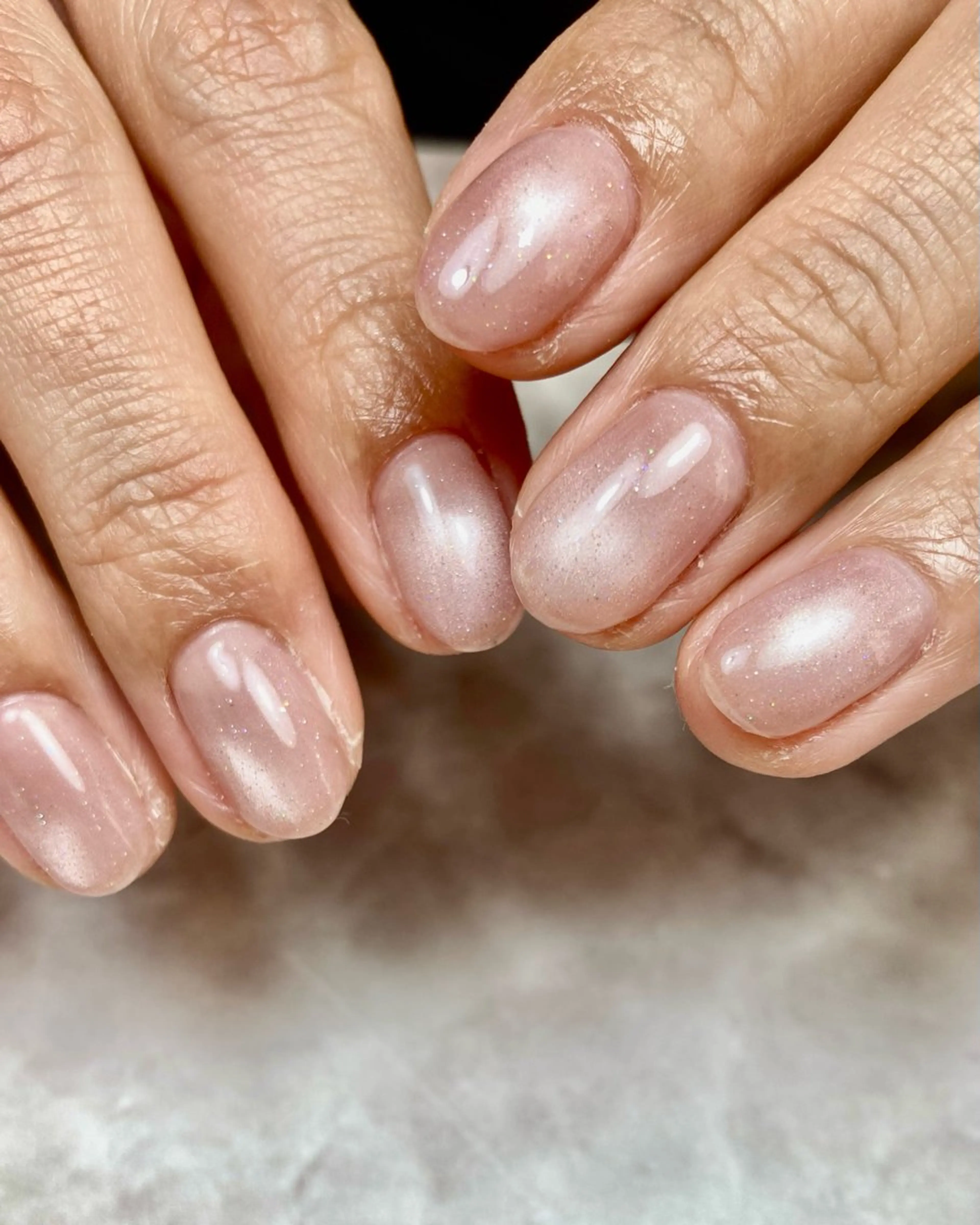 ネイル ラメ(グリッター) ハンドネイル et.nail所属・et. nailのネイルデザイン