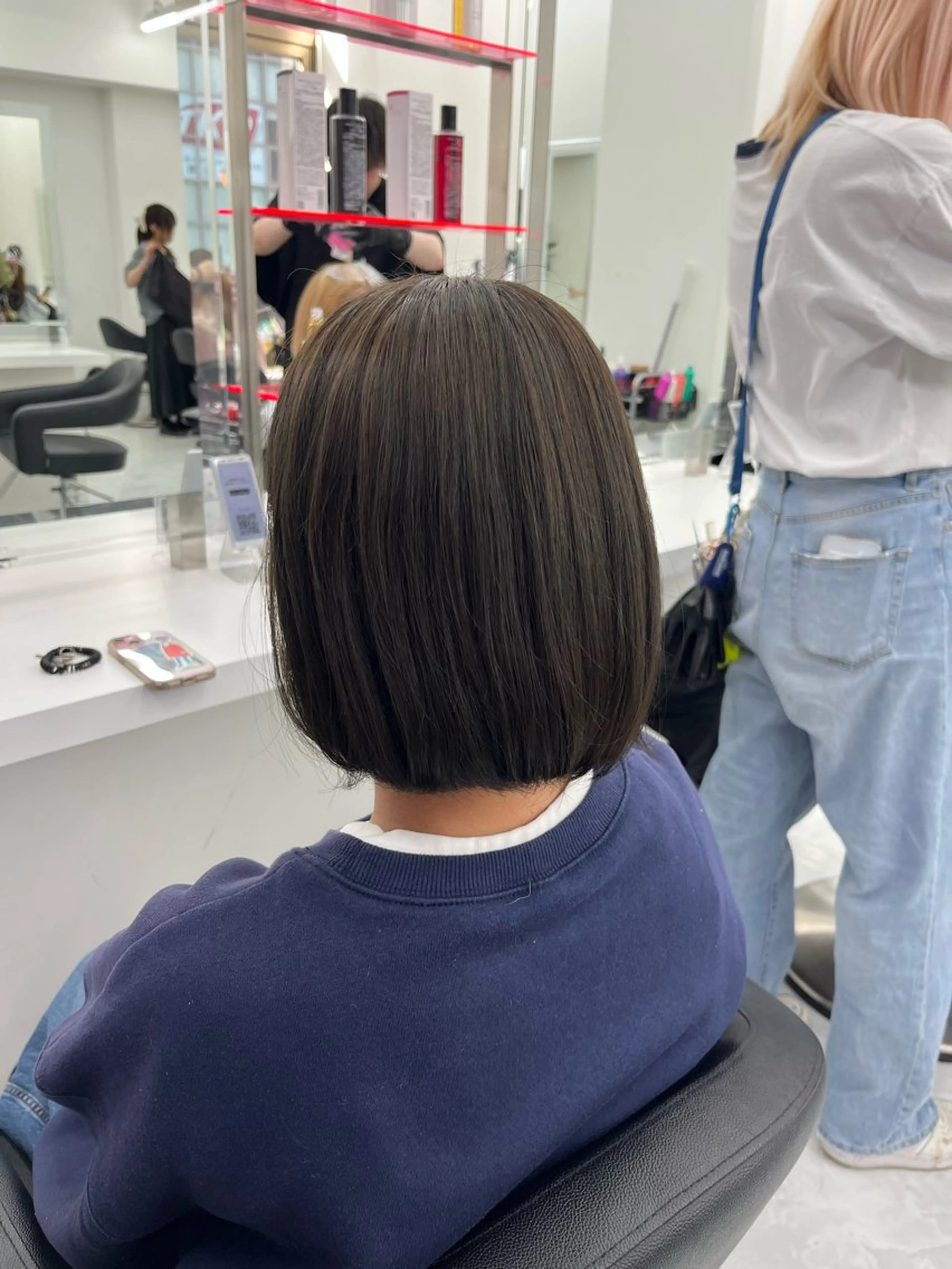 ロング カラー グレージュ オリーブグレージュ オリーブグレー 💖トレンド夏 カラー💖FUTAのヘアスタイル