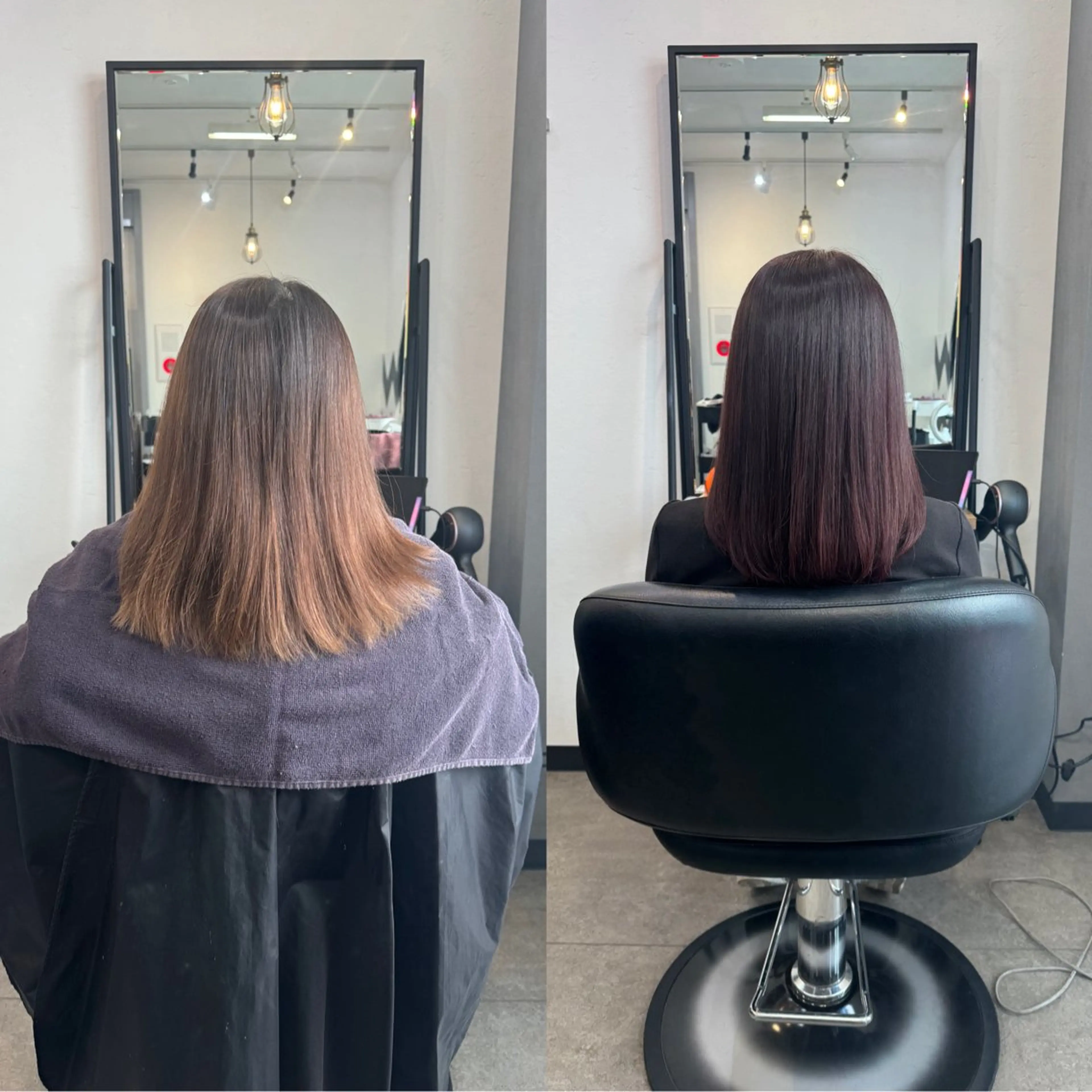 ショート カラー ヘアカラー トリートメント 髙橋 李里亜のヘアスタイル