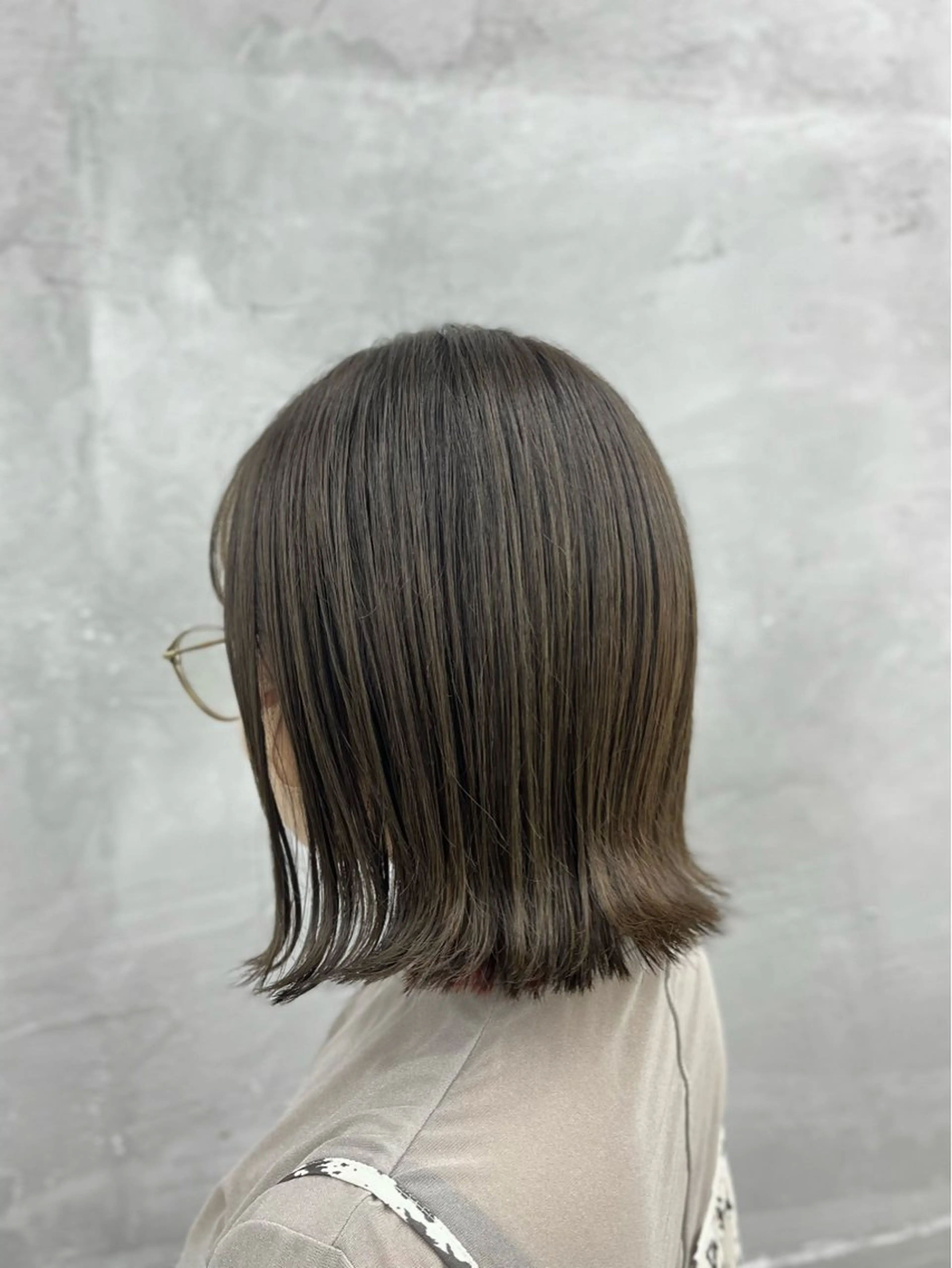 ショート カラー カット ヘアカラー ナカジマ ハルカのヘアスタイル