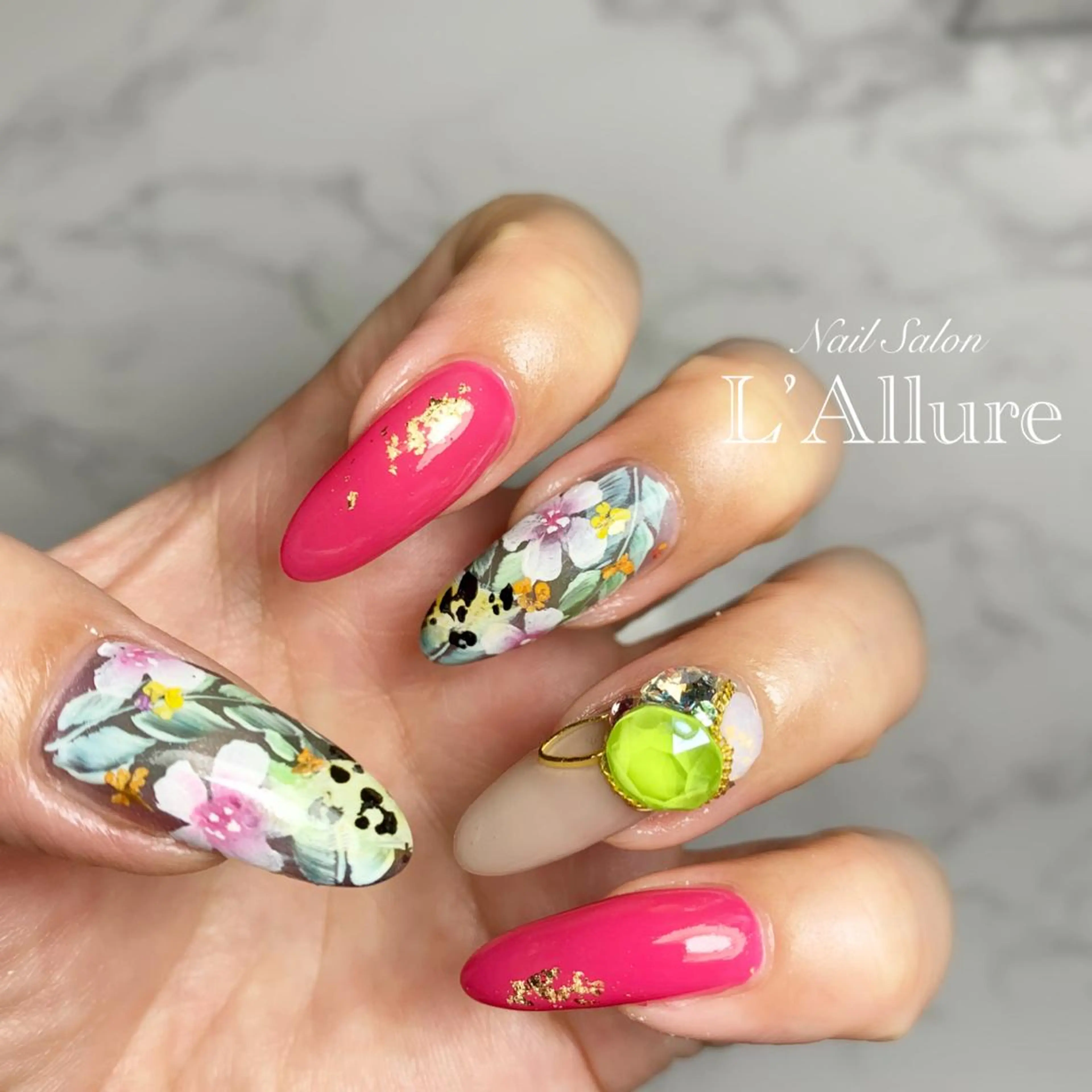 ネイル ハンドネイル Nail Salon L’Allureのネイルデザイン