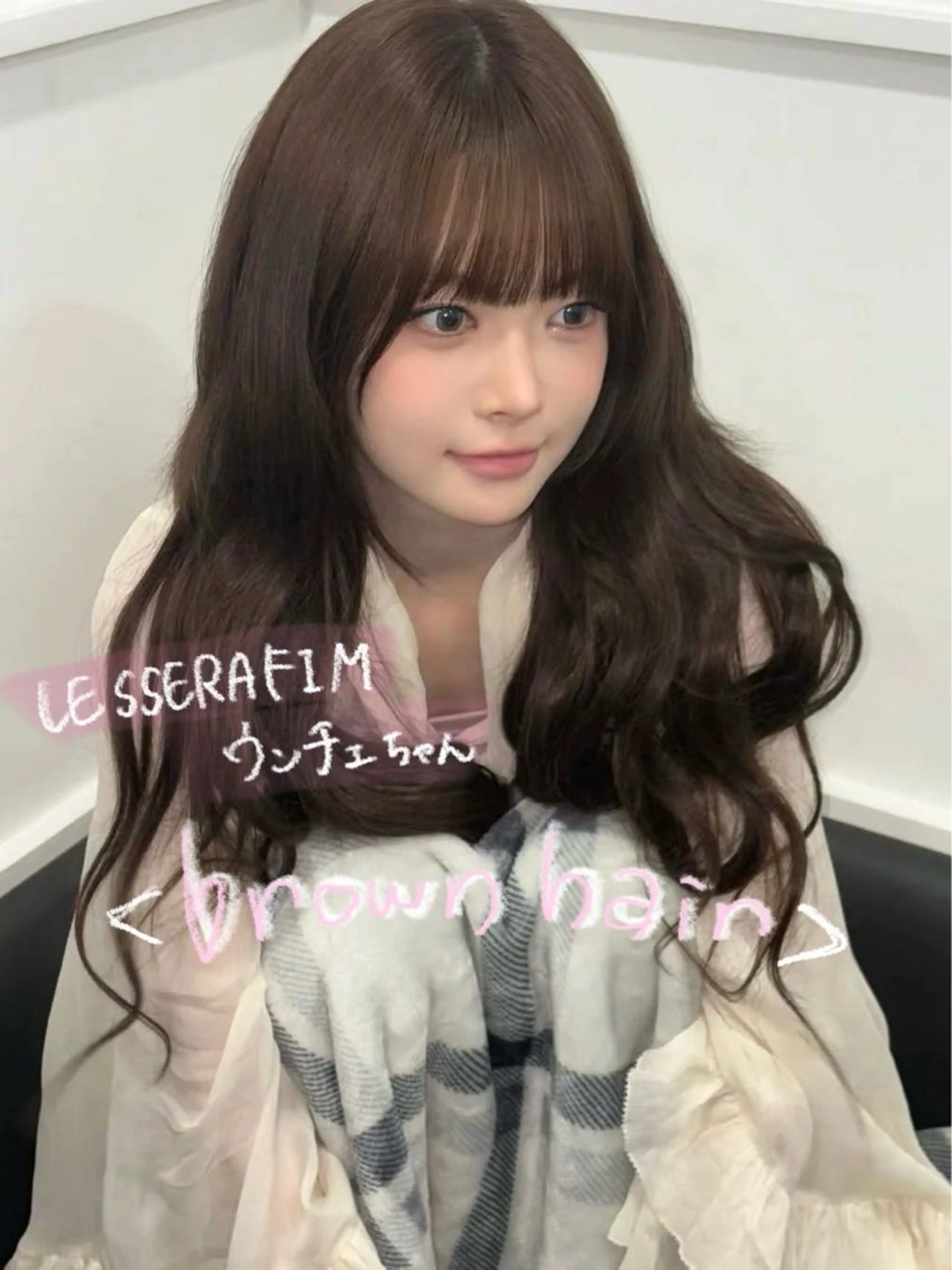 カラー 韓国透明感color 🤍sawako🏹のヘアスタイル