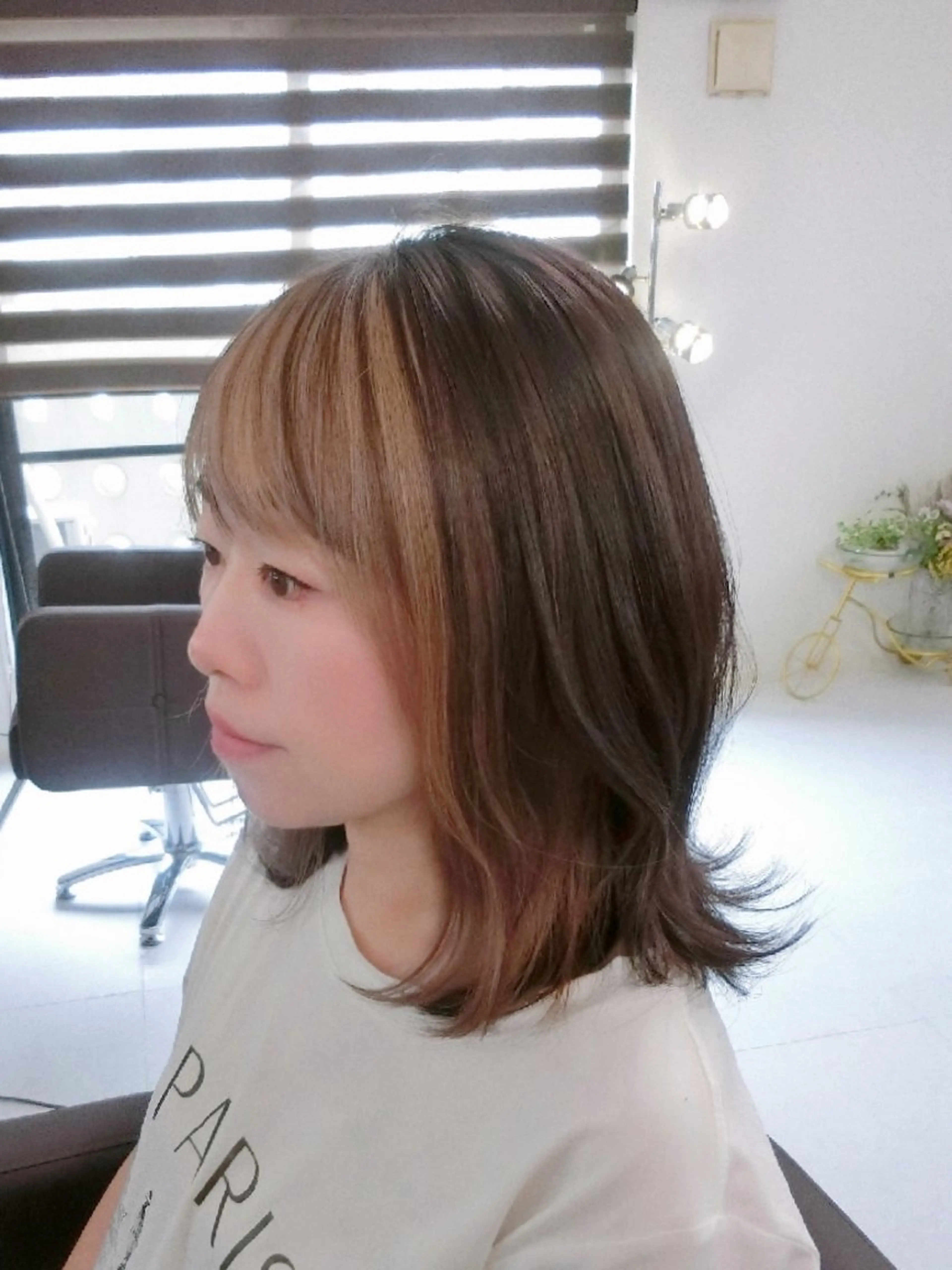 カラー ヘアカラー ma cherie 三浦直美のヘアスタイル