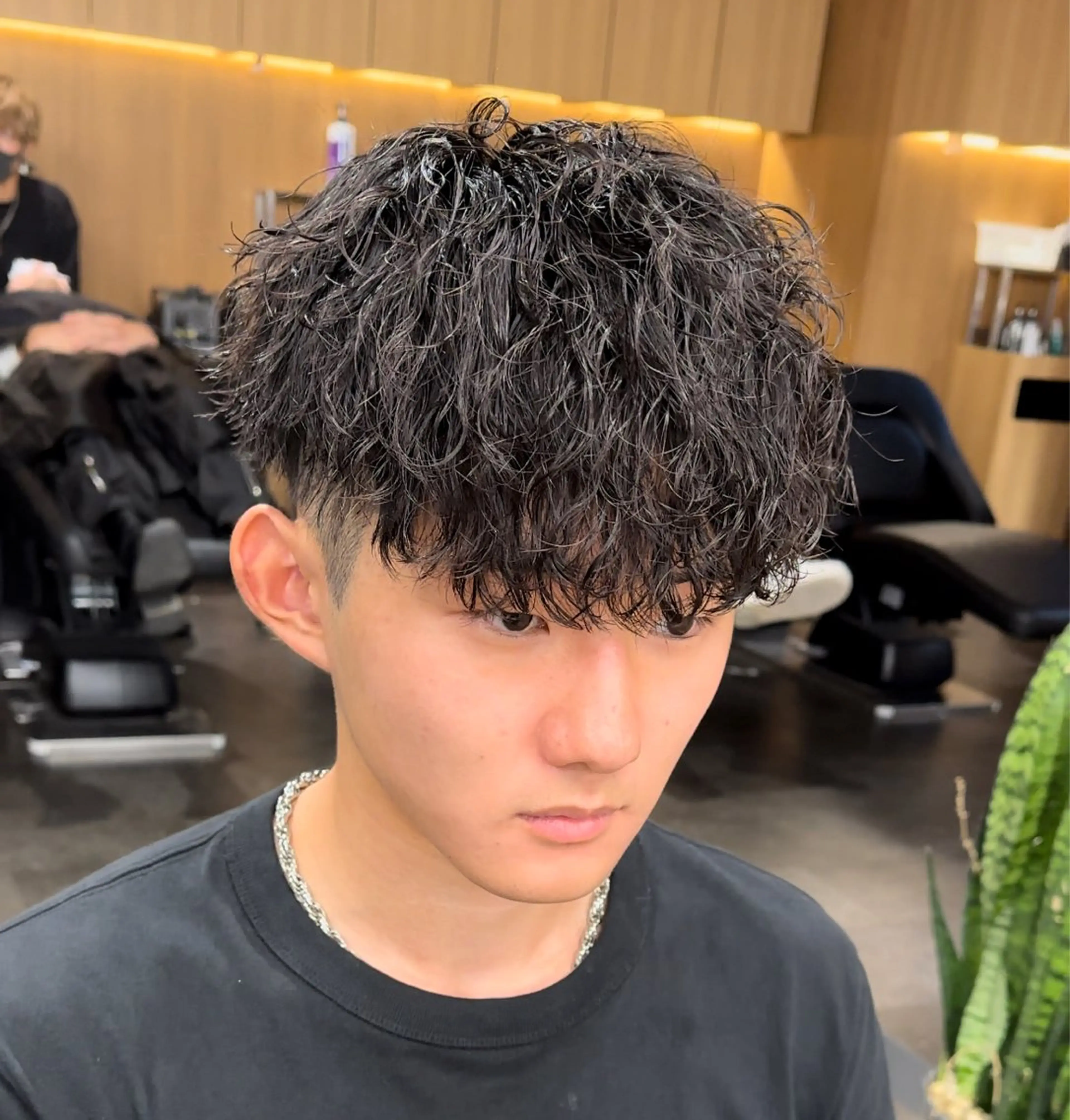パーマ メンズ カット パーマ 🌟あゆ🌟 女子ウケスタイルのヘアスタイル