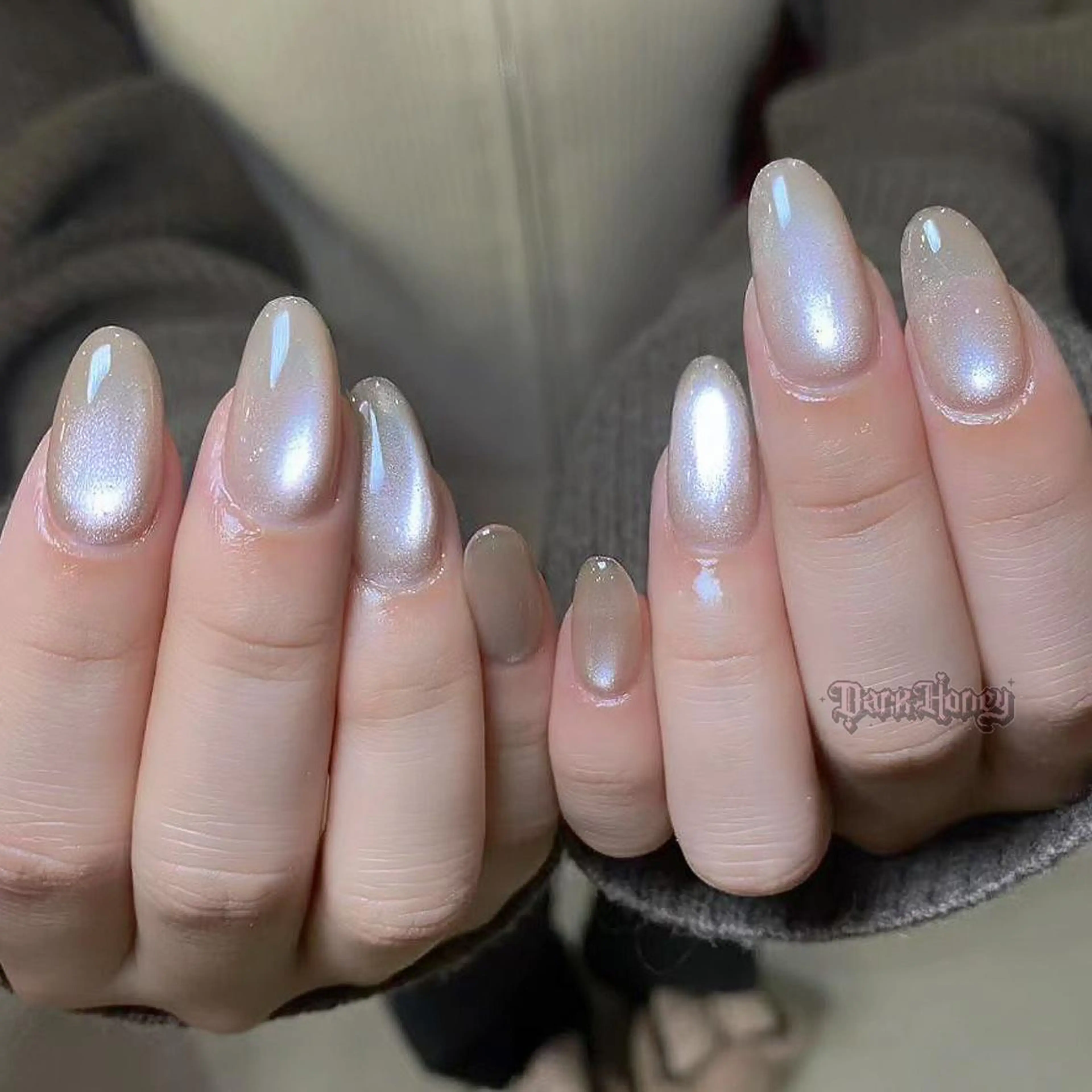 ネイル ハンドネイル Dark Honey karinのネイルデザイン
